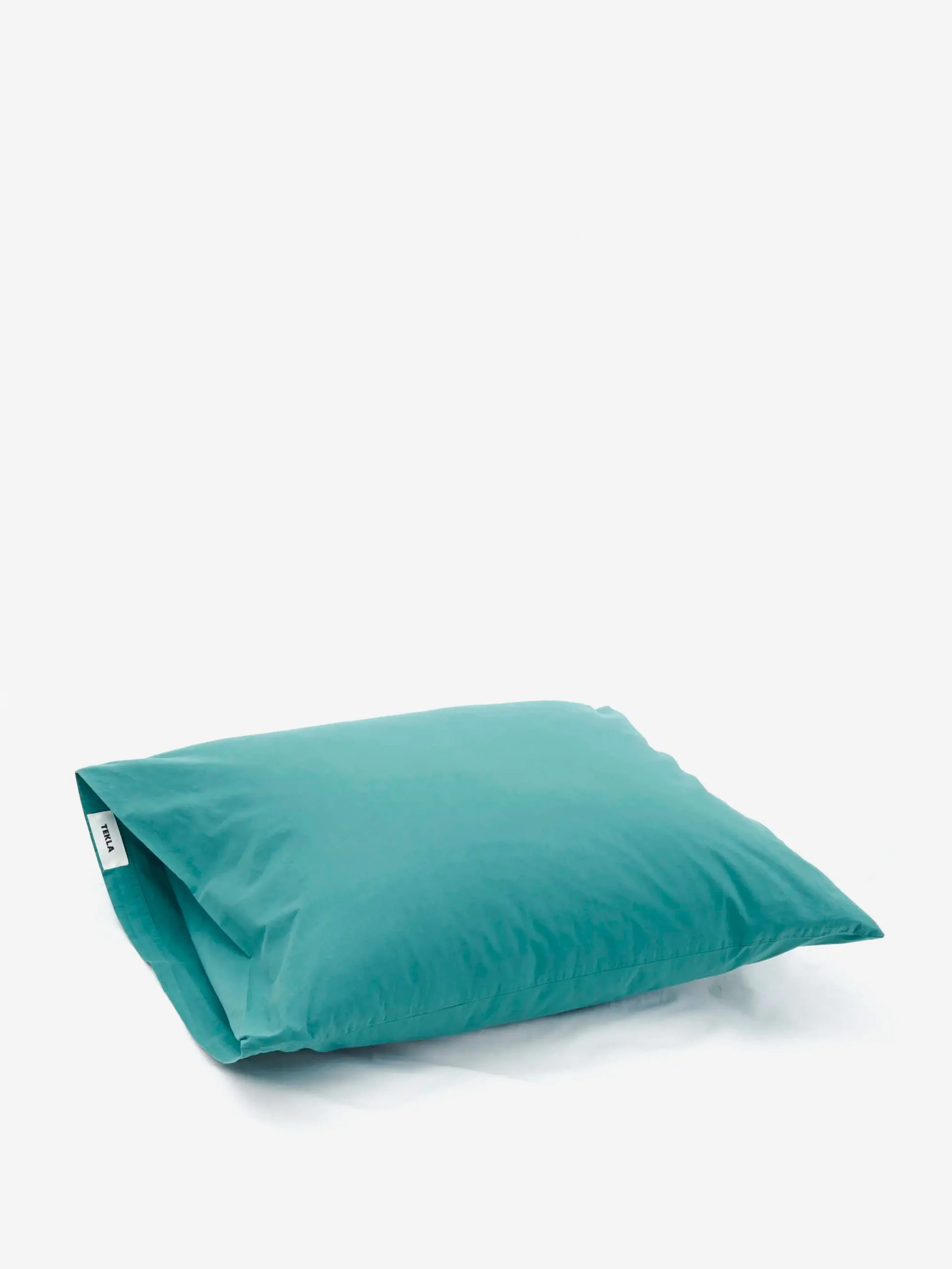 TEKLA Percale Pillow Case 50cm x 75cm - Vintage Green