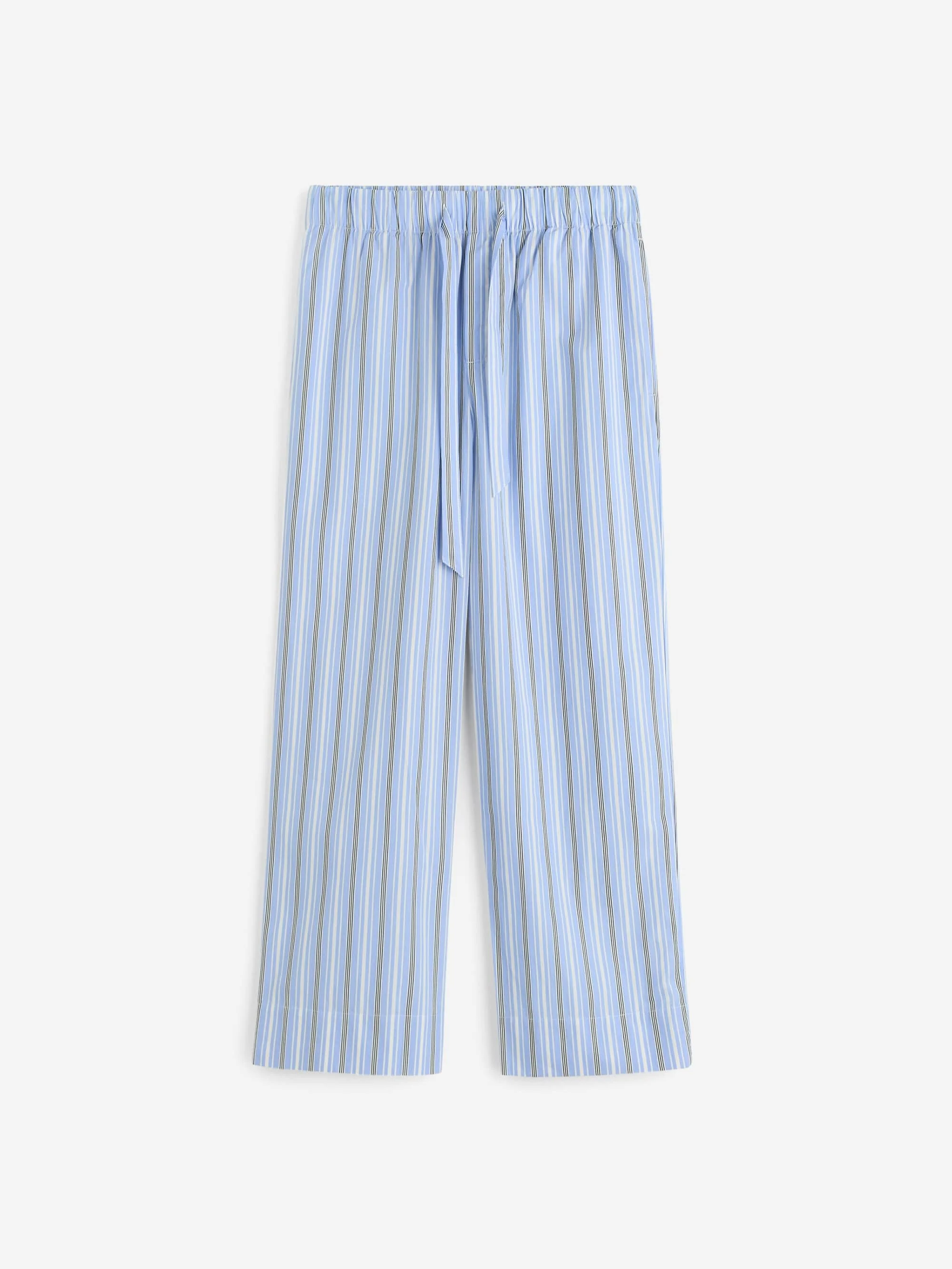 TEKLA Poplin Pyjama Pants - Stave Stripes