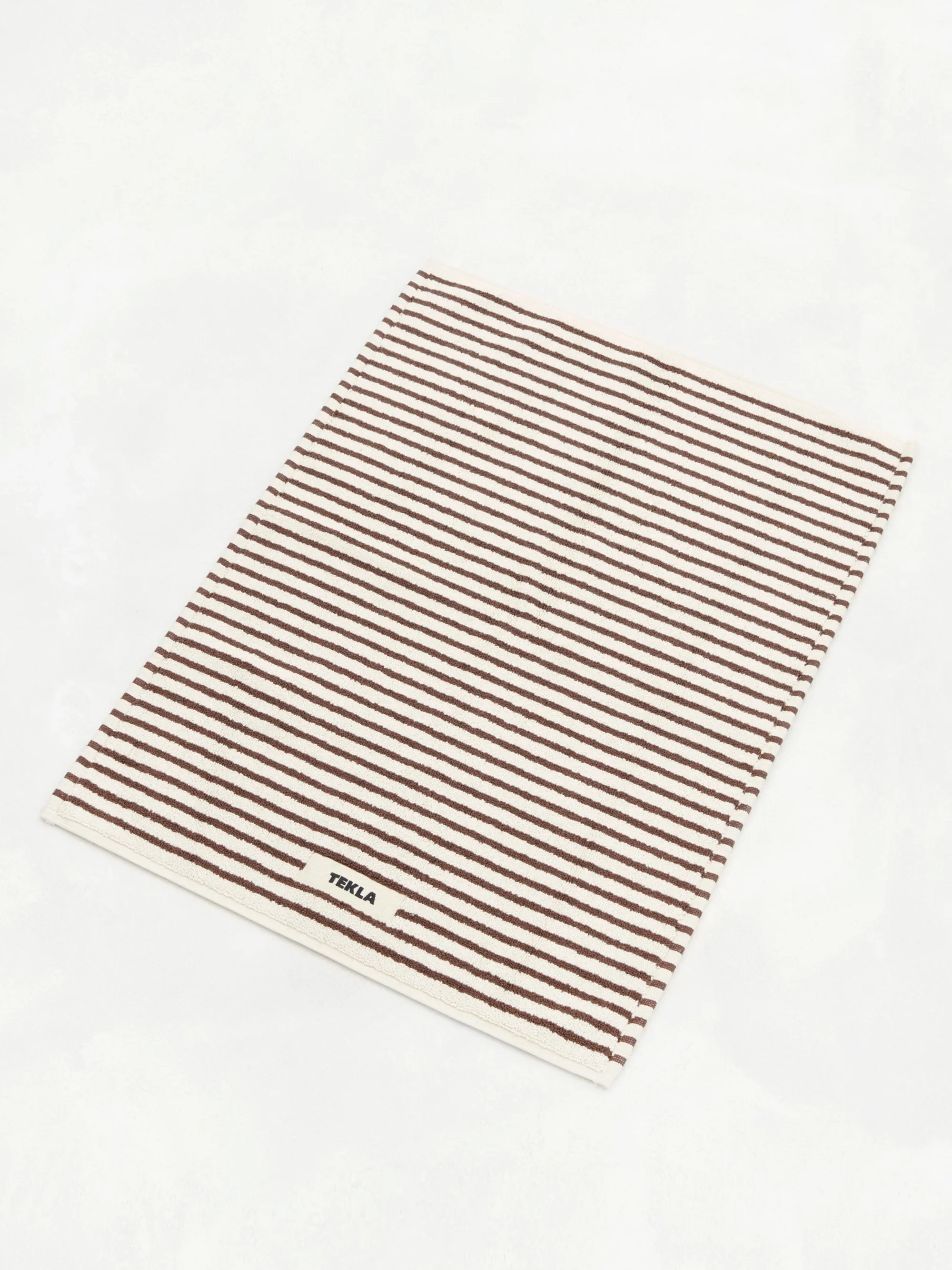 TEKLA Striped Bath Mat - Kodiak Stripes