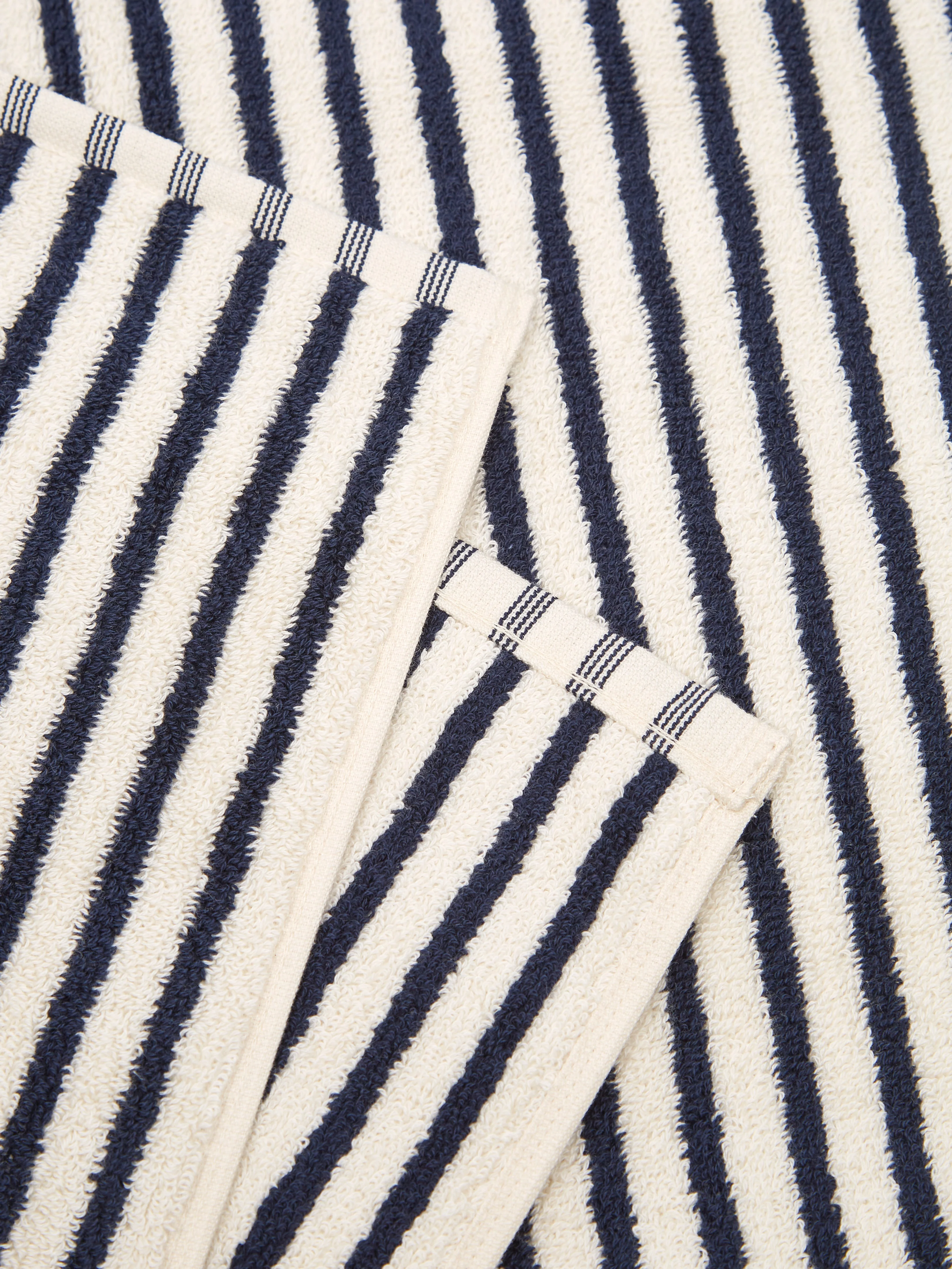 TEKLA Striped Bath Towel - Sailor Stripes - Image 3