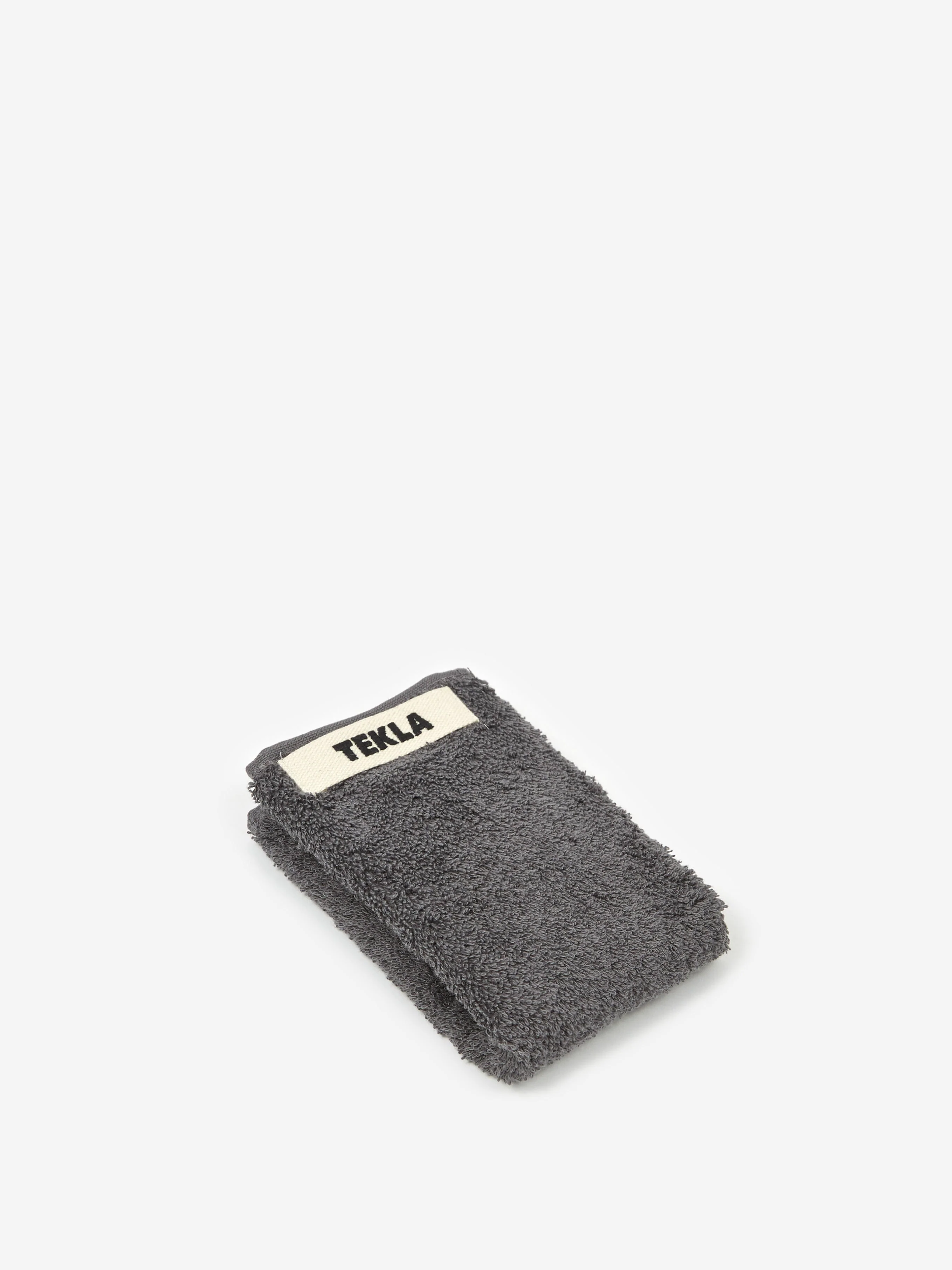 TEKLA Wash Cloth - Charcoal Grey