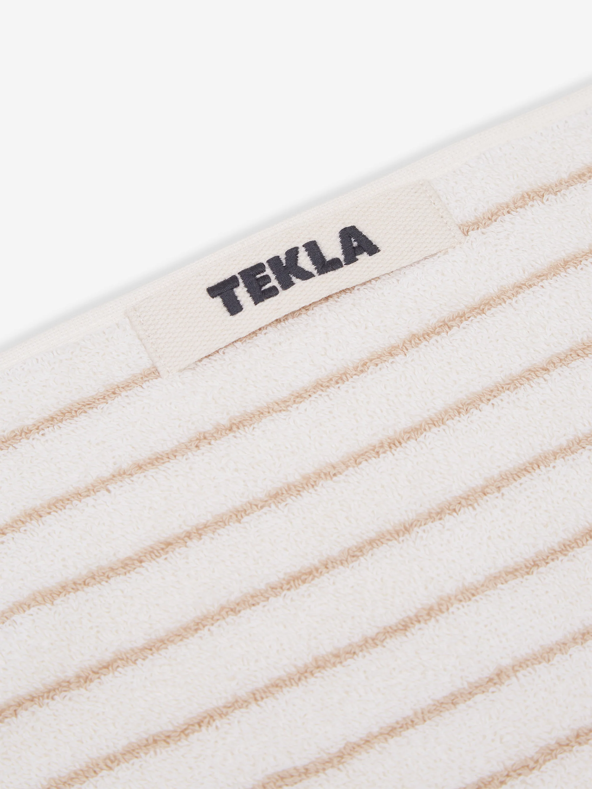 TEKLA Wash Cloth - Sienna Stripes - Image 2