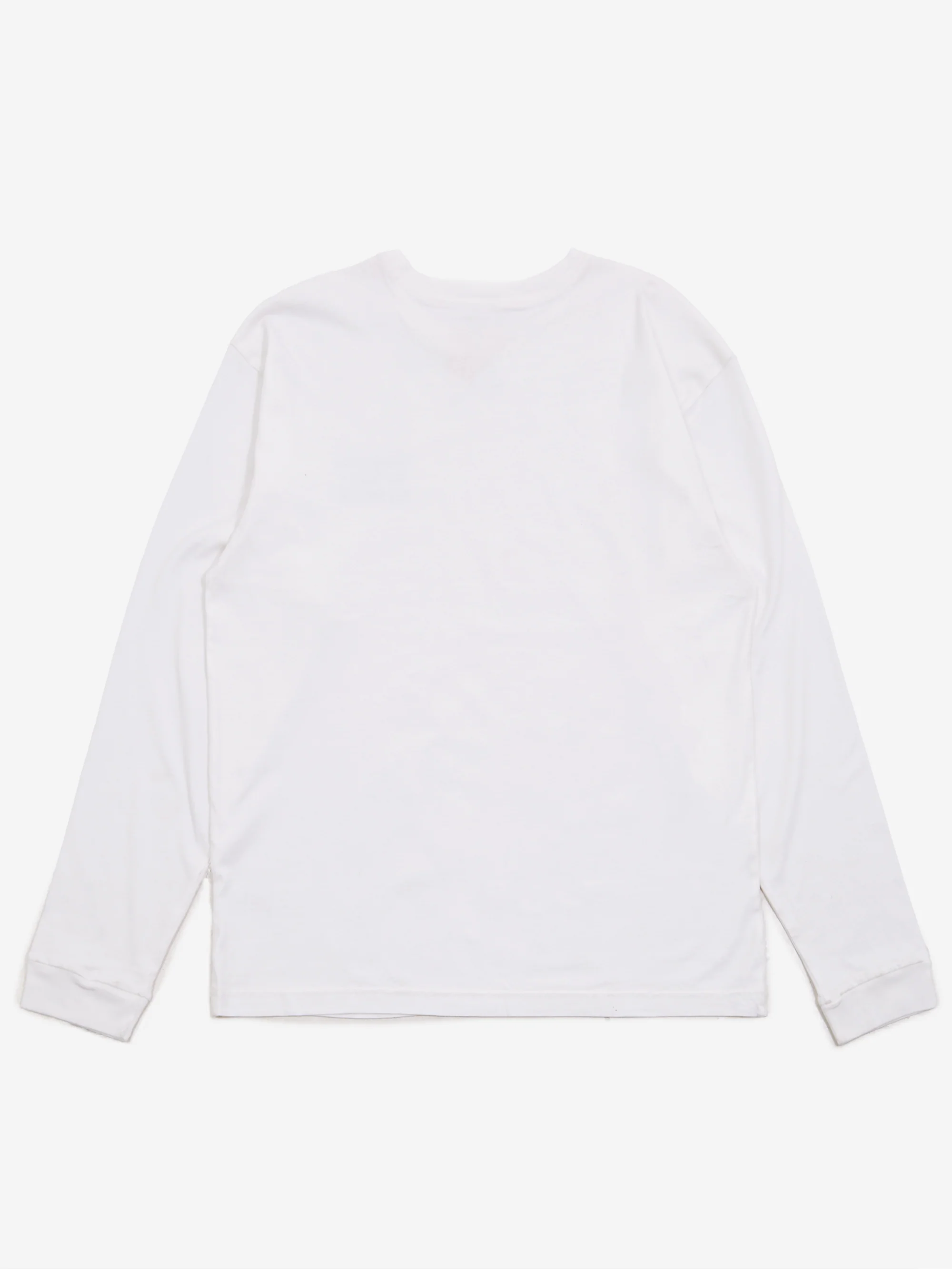 Thank You For Being My Friend Logo Long Sleeve T-Shirt - White - Image 4