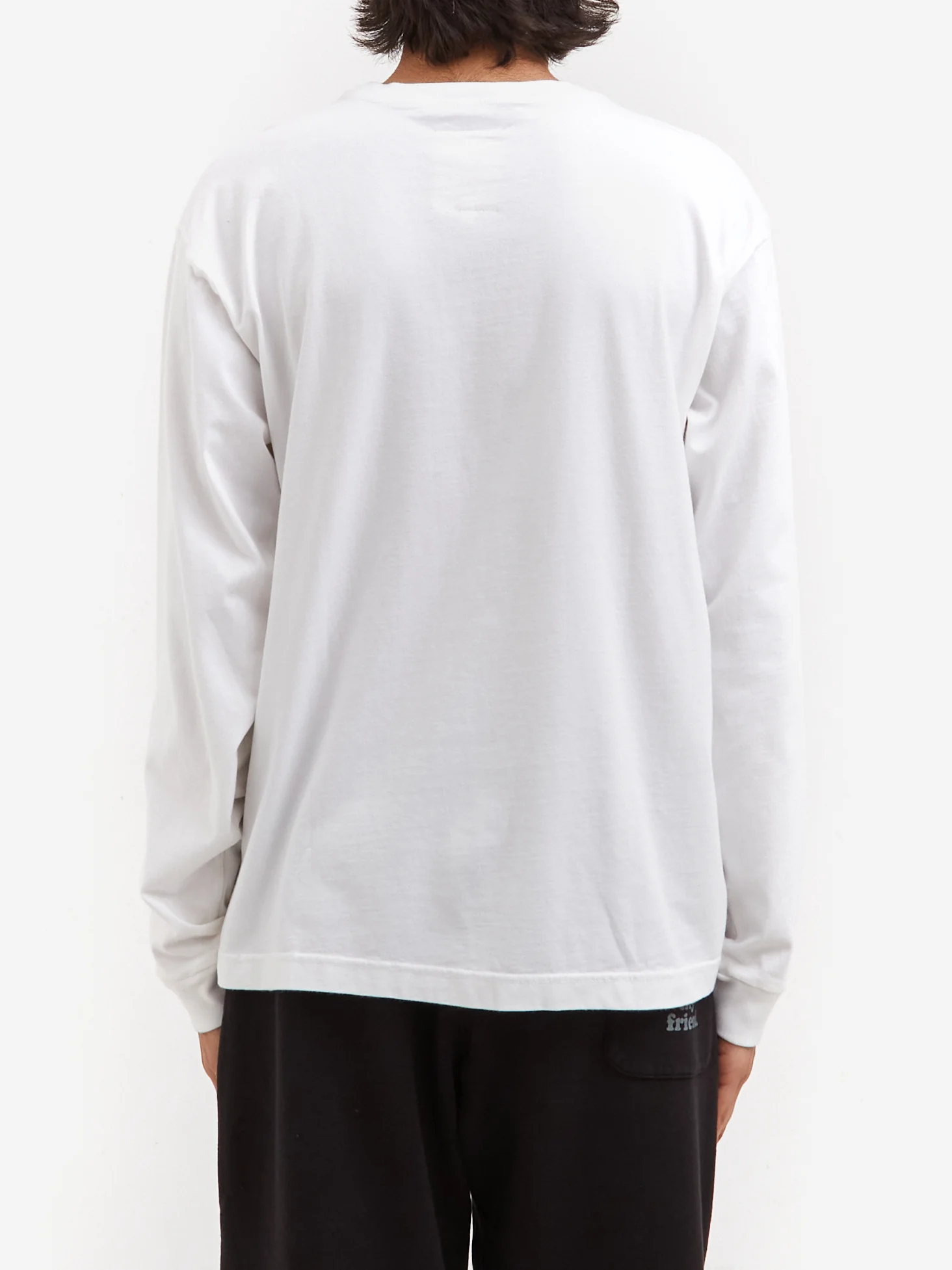 Thank You For Being My Friend Logo Long Sleeve T-Shirt - White - Image 6