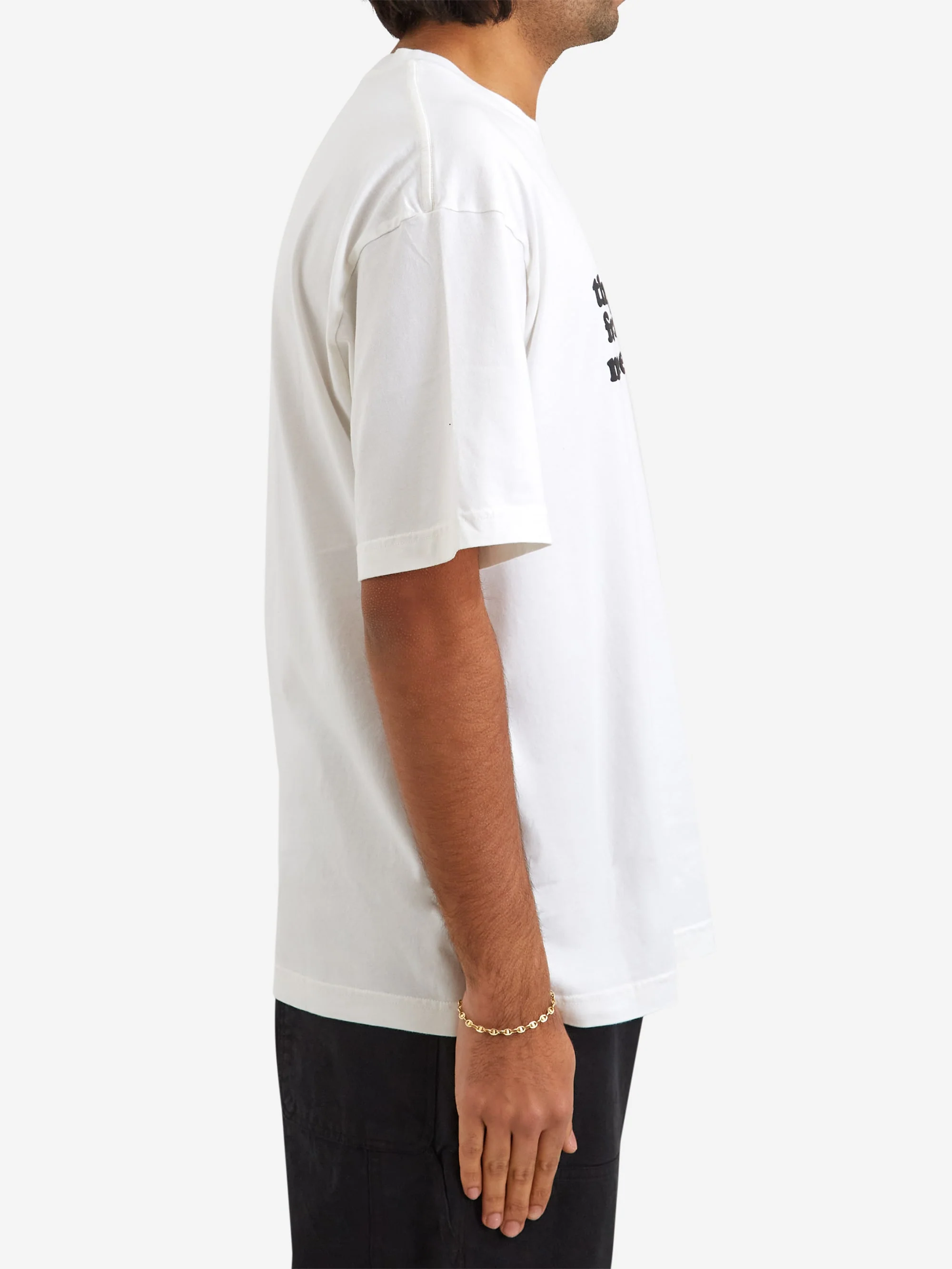 Thank You For Being My Friend Logo T-Shirt - White - Image 3