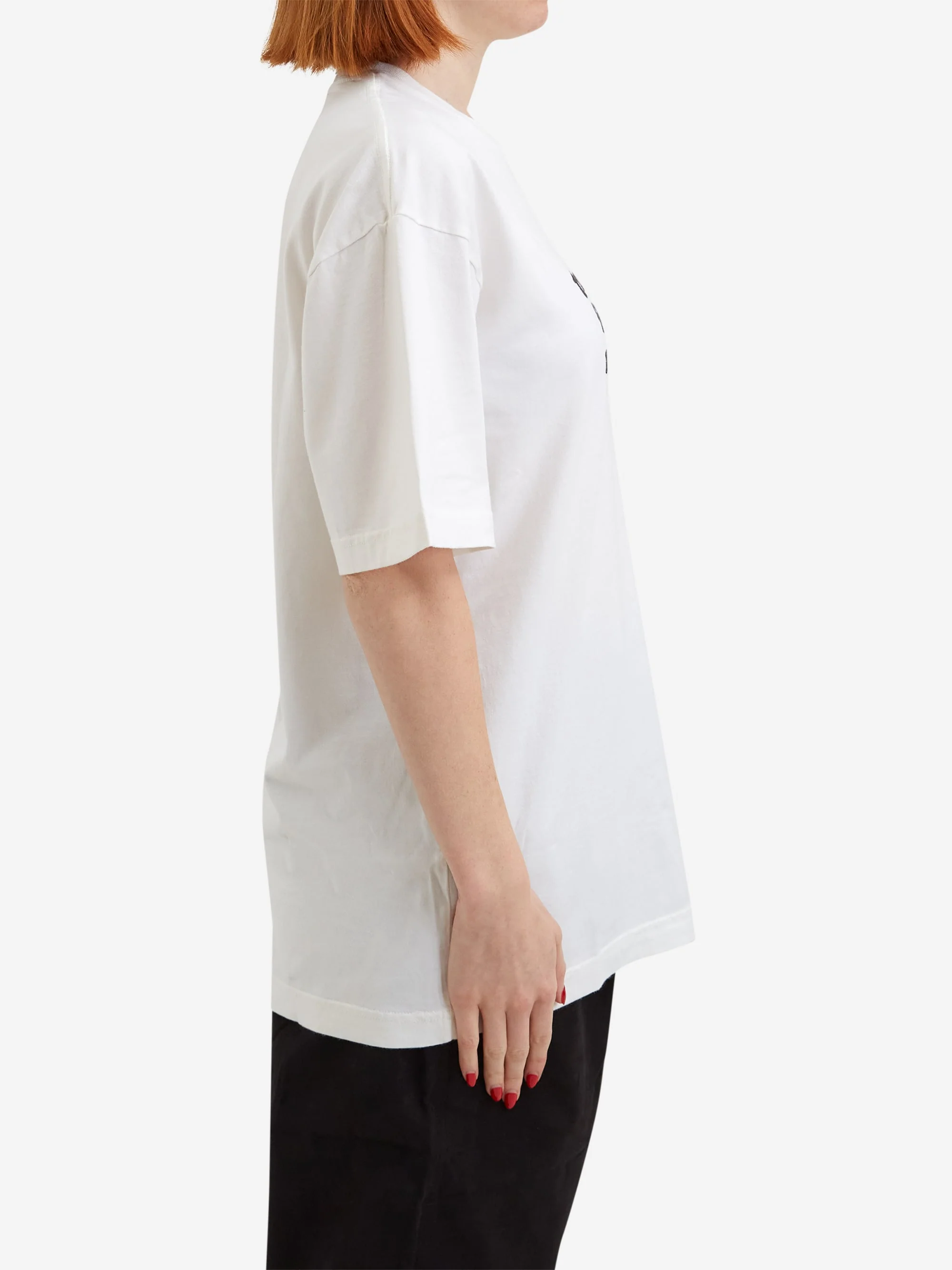 Thank You For Being My Friend Logo T-Shirt - White - Image 6