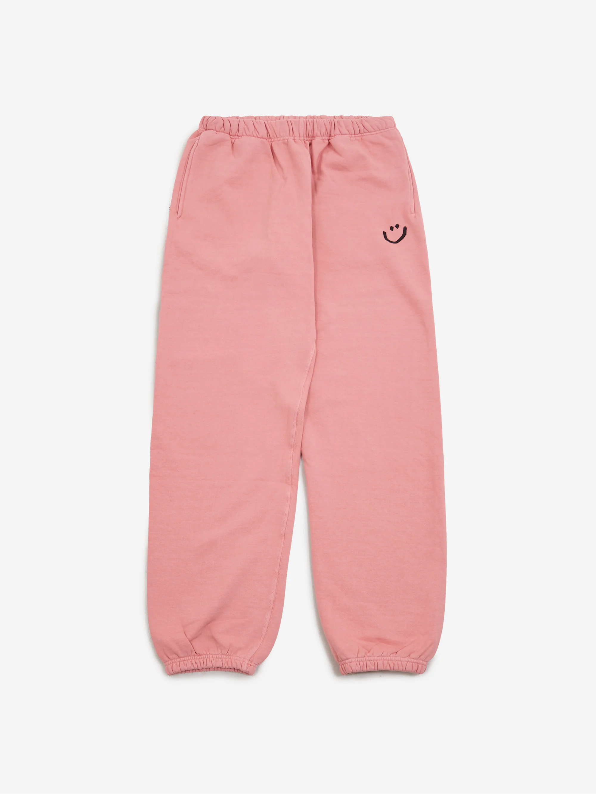 Thank You For Being My Friend Smiley Sweatpant - Pink
