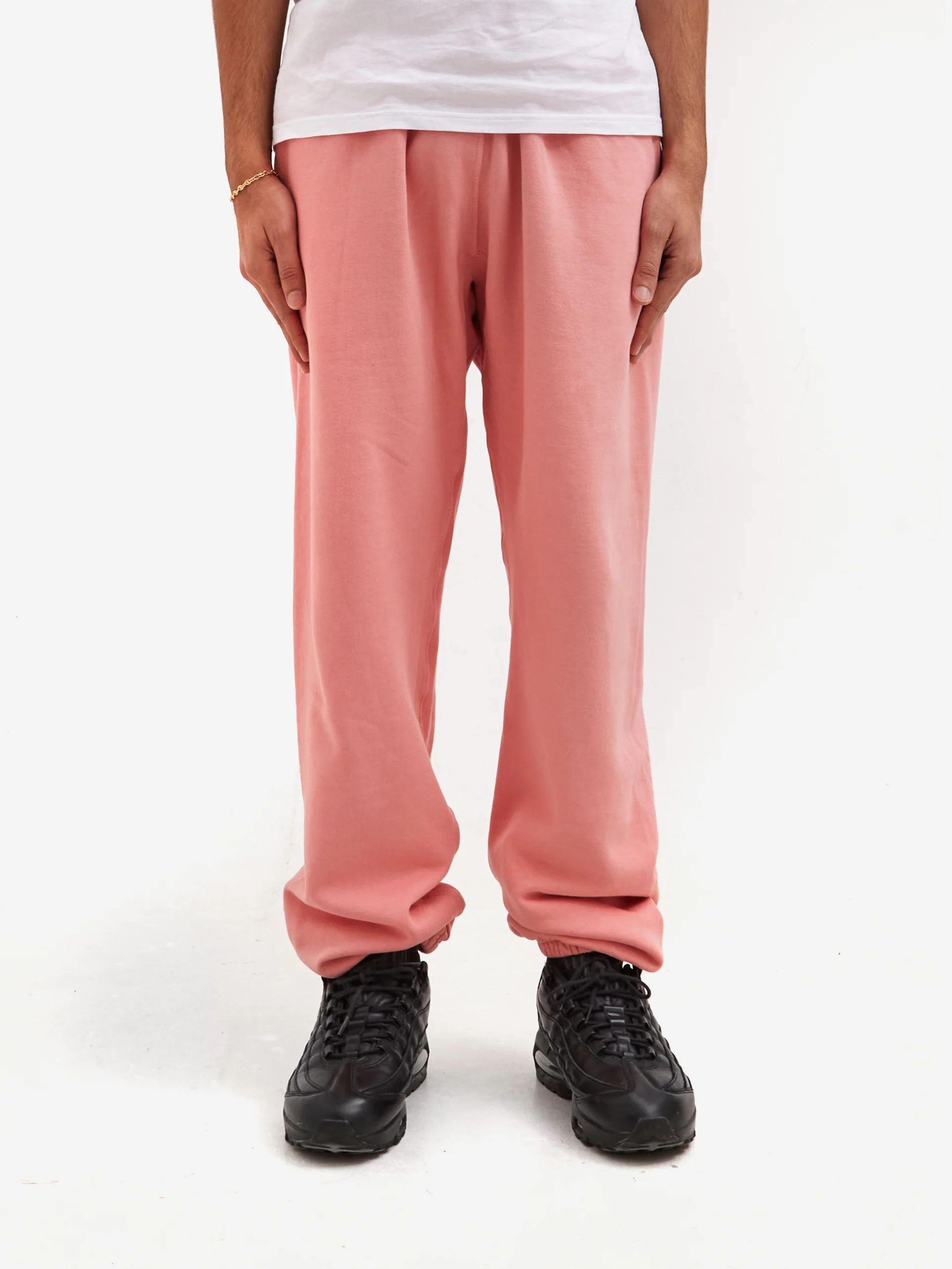 Thank You For Being My Friend Smiley Sweatpant - Pink - Image 2