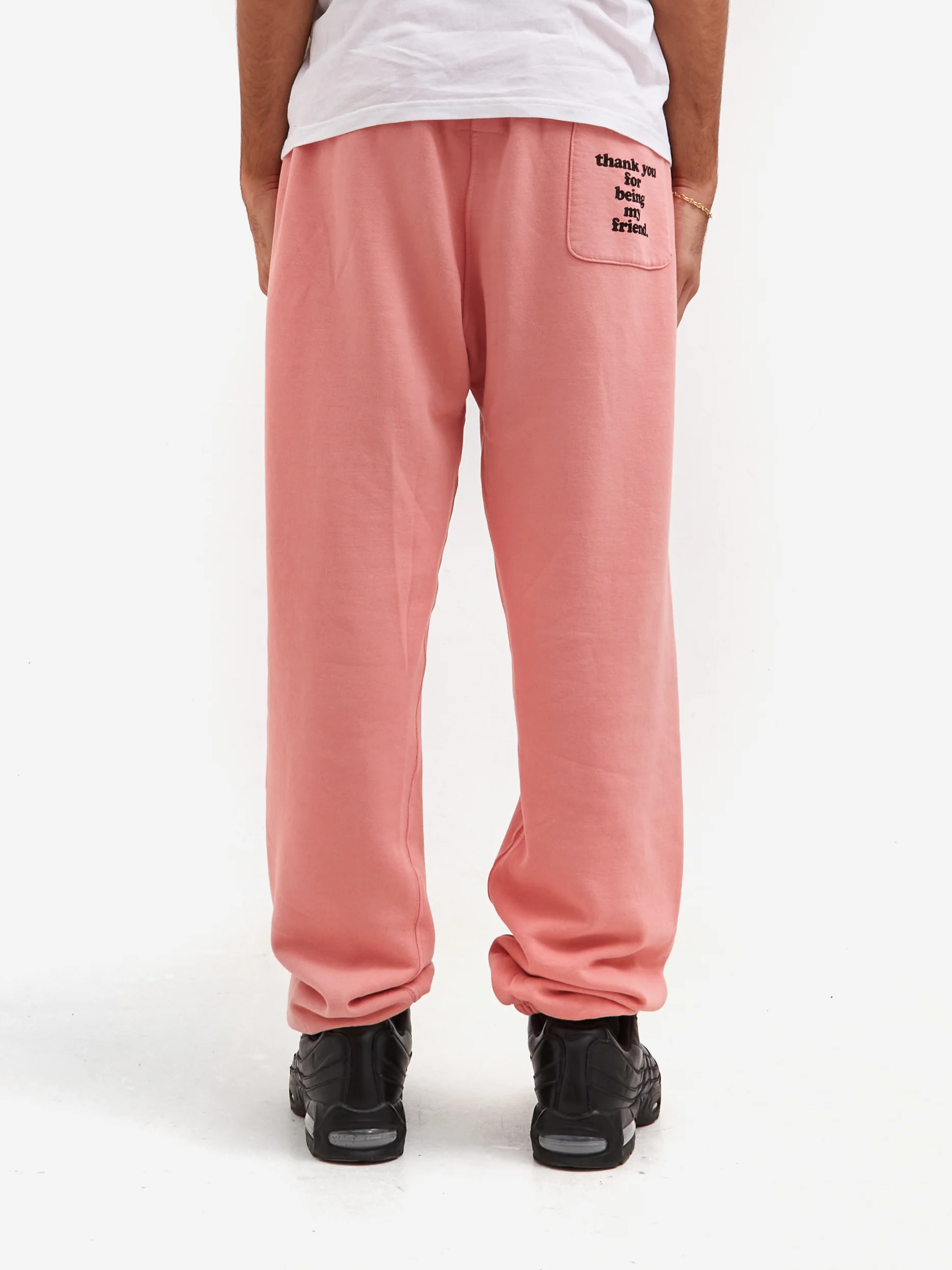 Thank You For Being My Friend Smiley Sweatpant - Pink - Image 7
