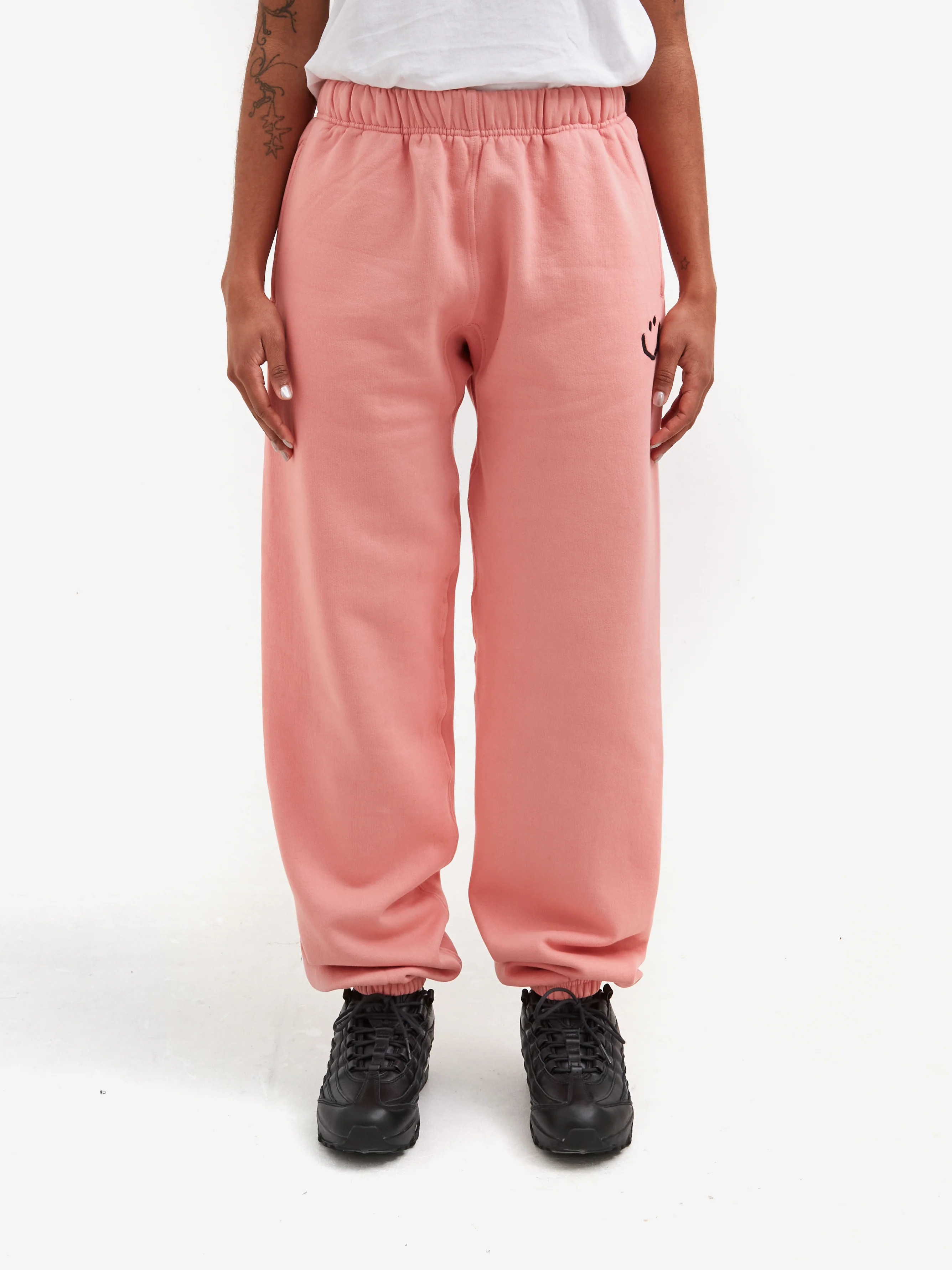 Thank You For Being My Friend Smiley Sweatpant - Pink - Image 8