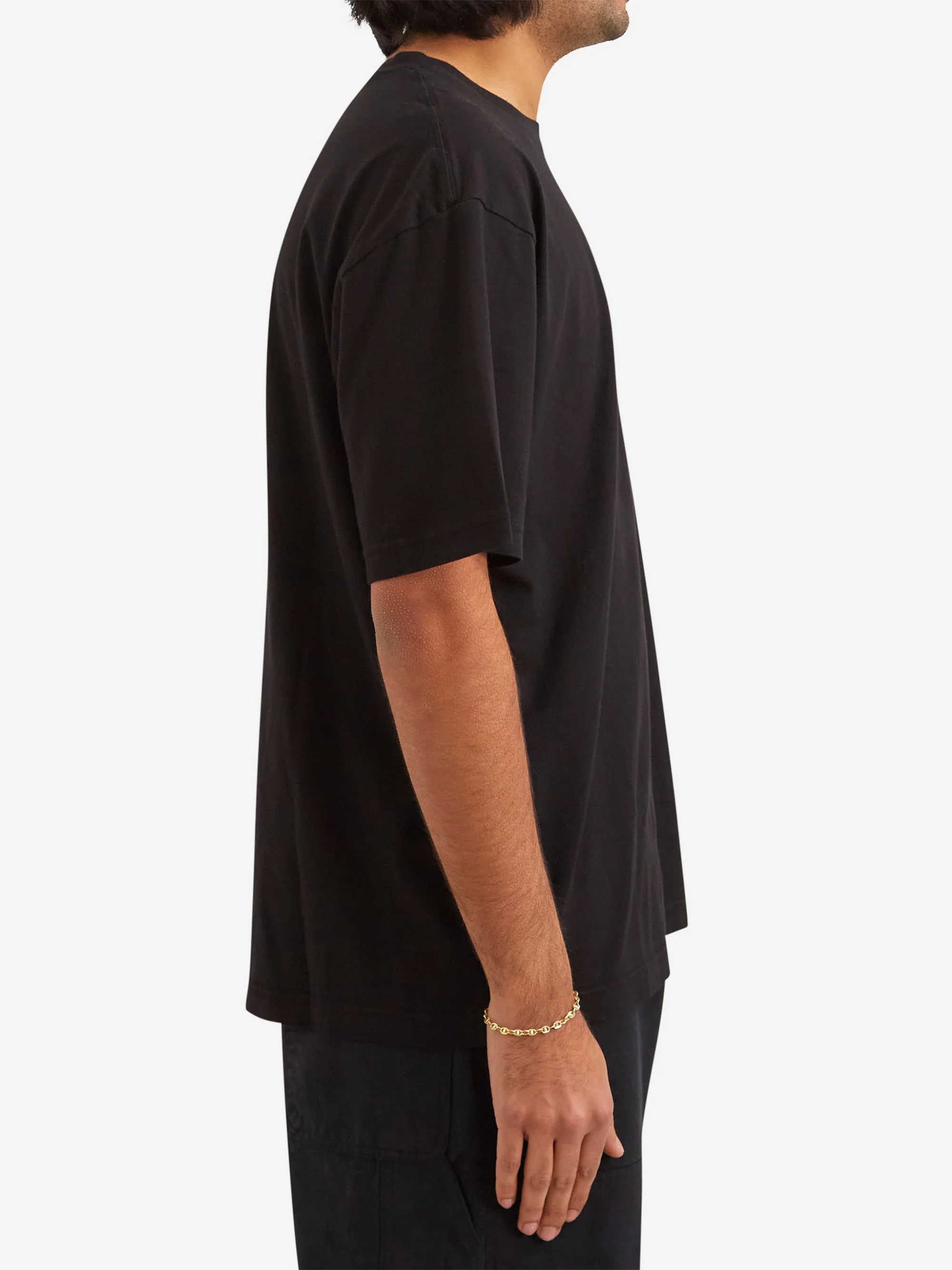 Thank You For Being My Friend Smiley T-Shirt - Black - Image 3