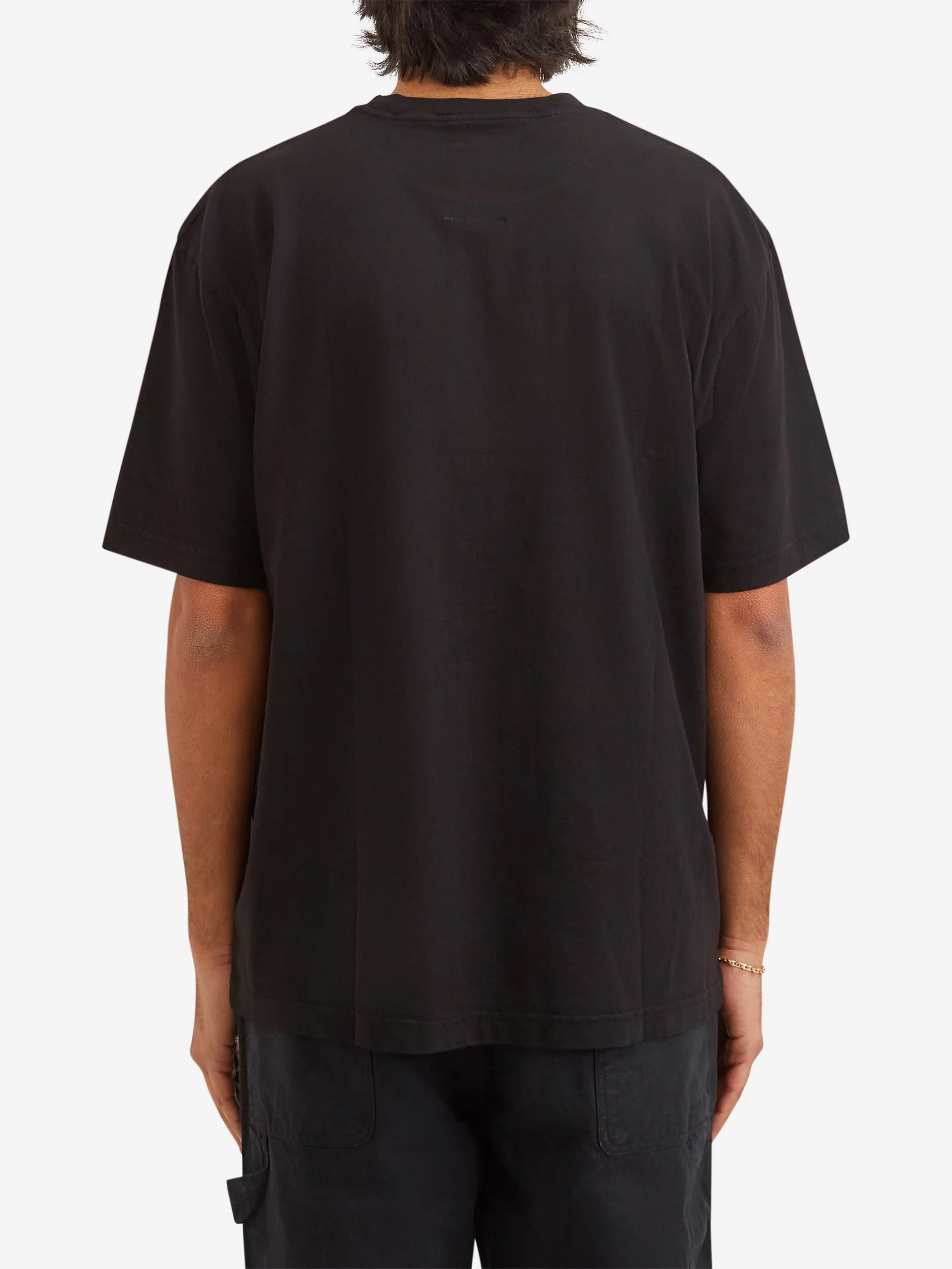 Thank You For Being My Friend Smiley T-Shirt - Black - Image 4