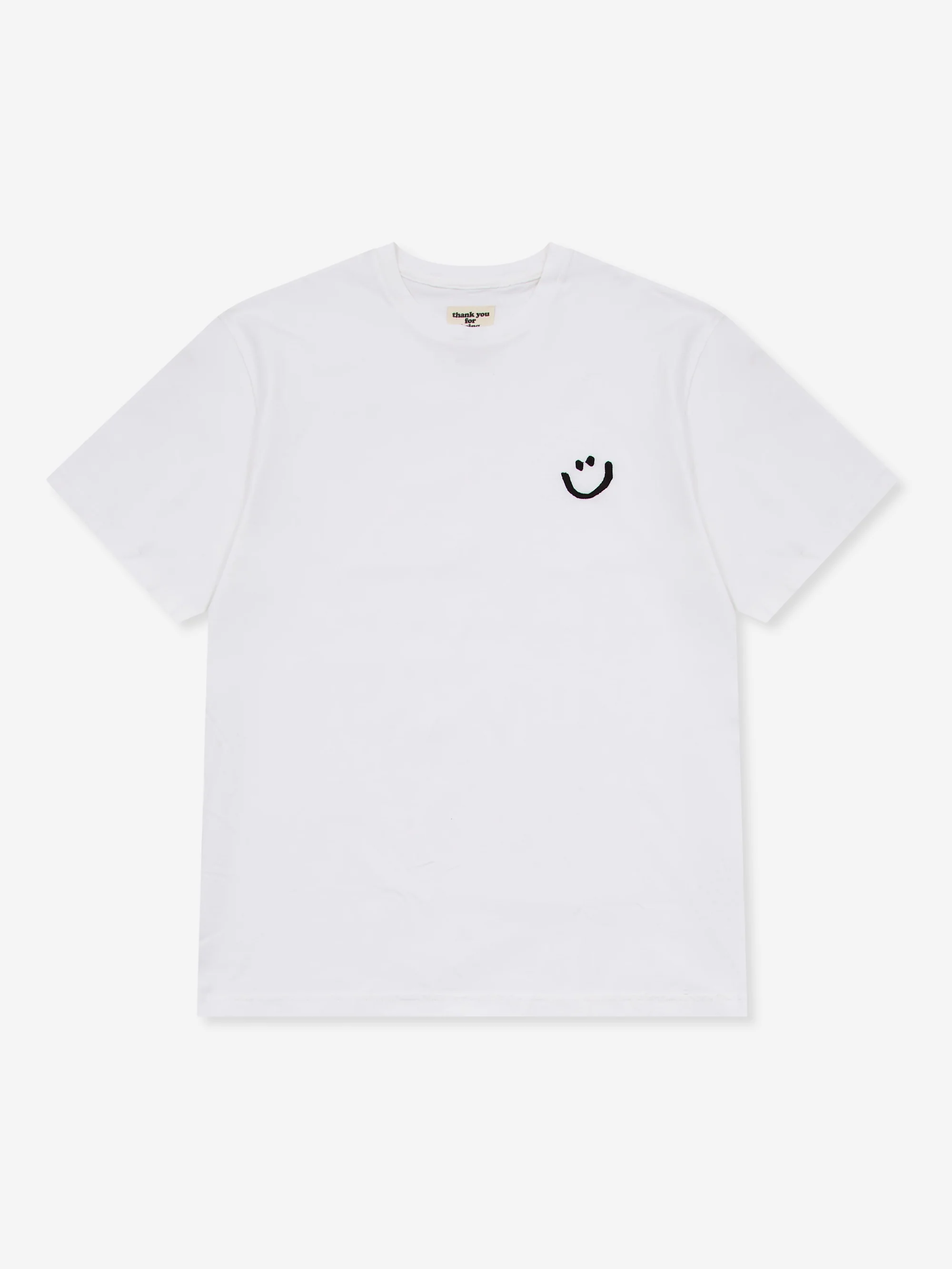 Thank You For Being My Friend Smiley T-Shirt - White