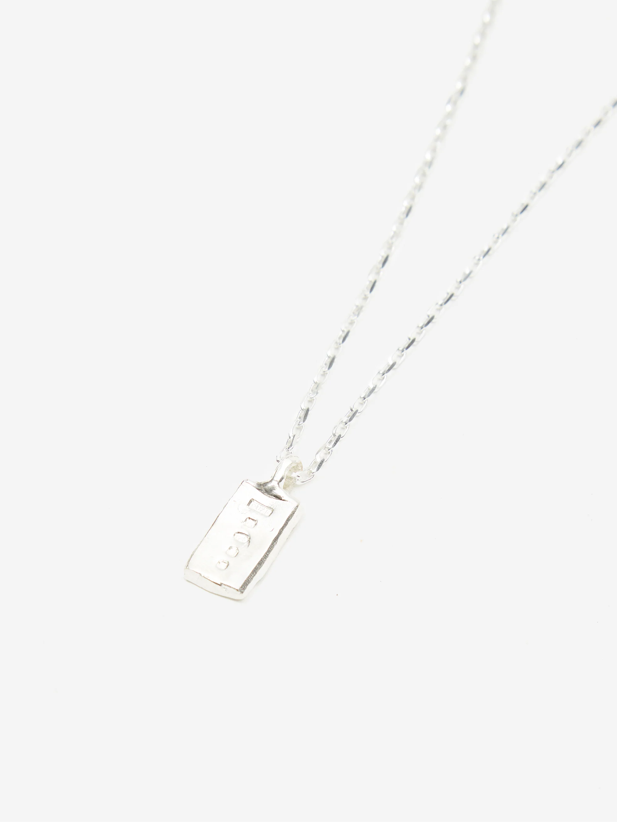 The Ouze Hallmark Ingot Necklace - Image 3