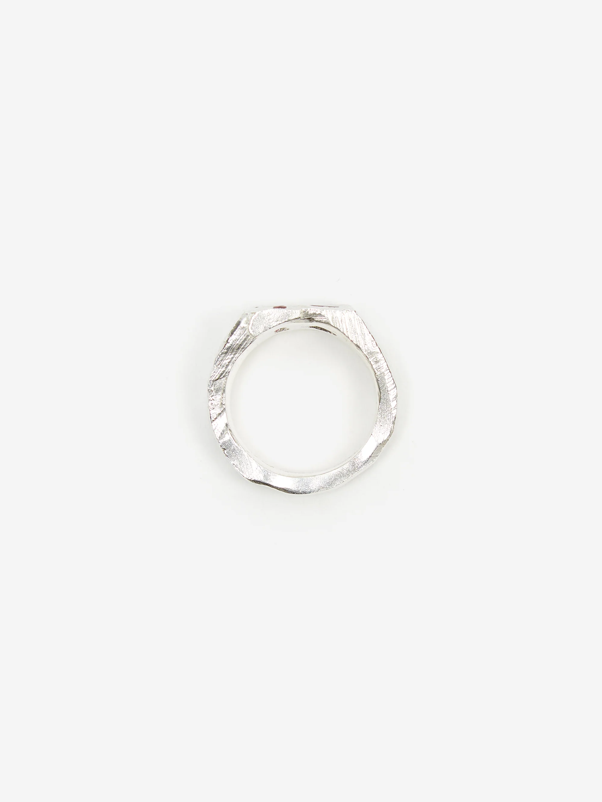 The Ouze Ruby Scatter Morris Ring - Image 3