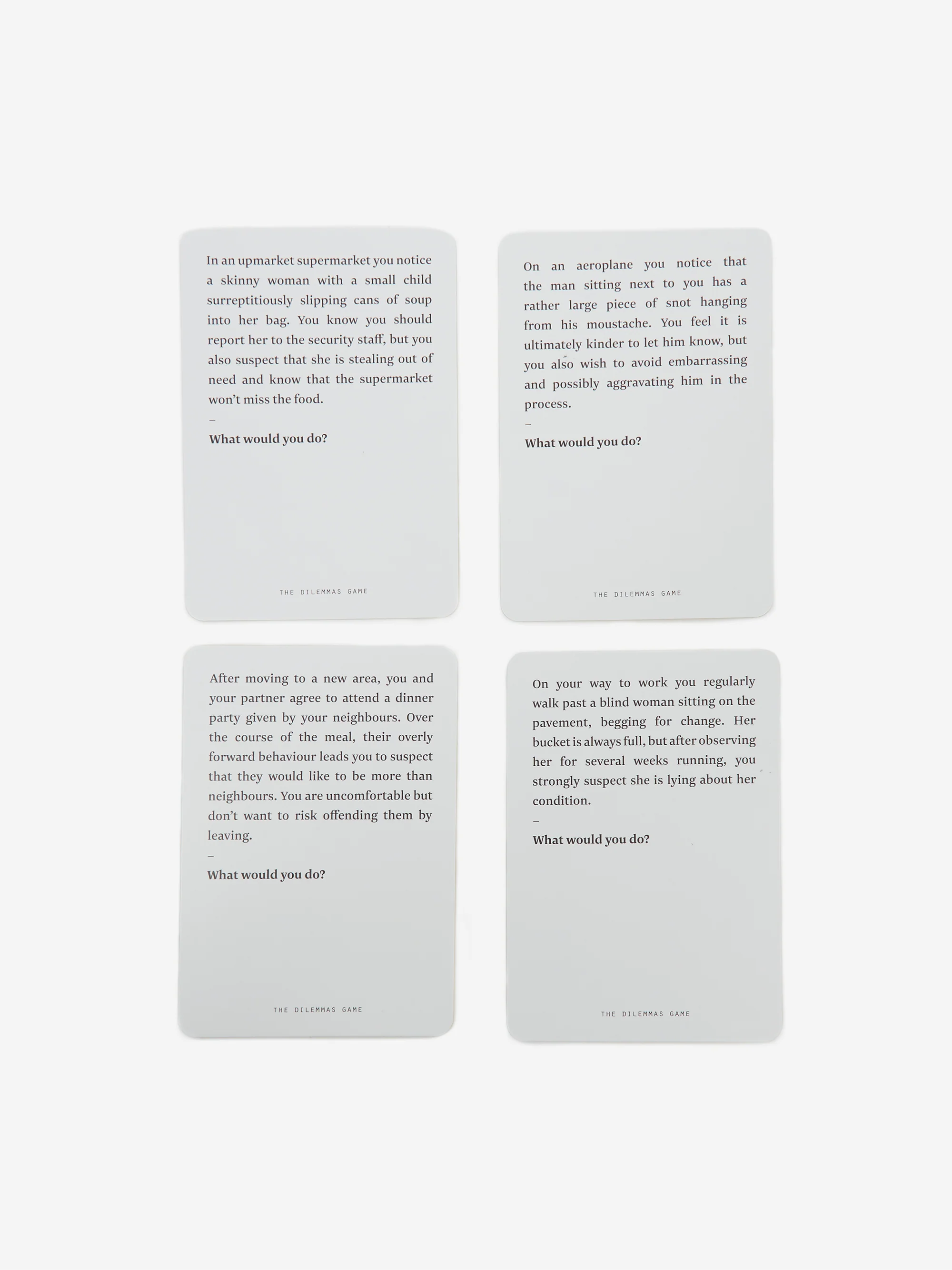 The School of Life The Dilemma Adult Card Game - Image 2
