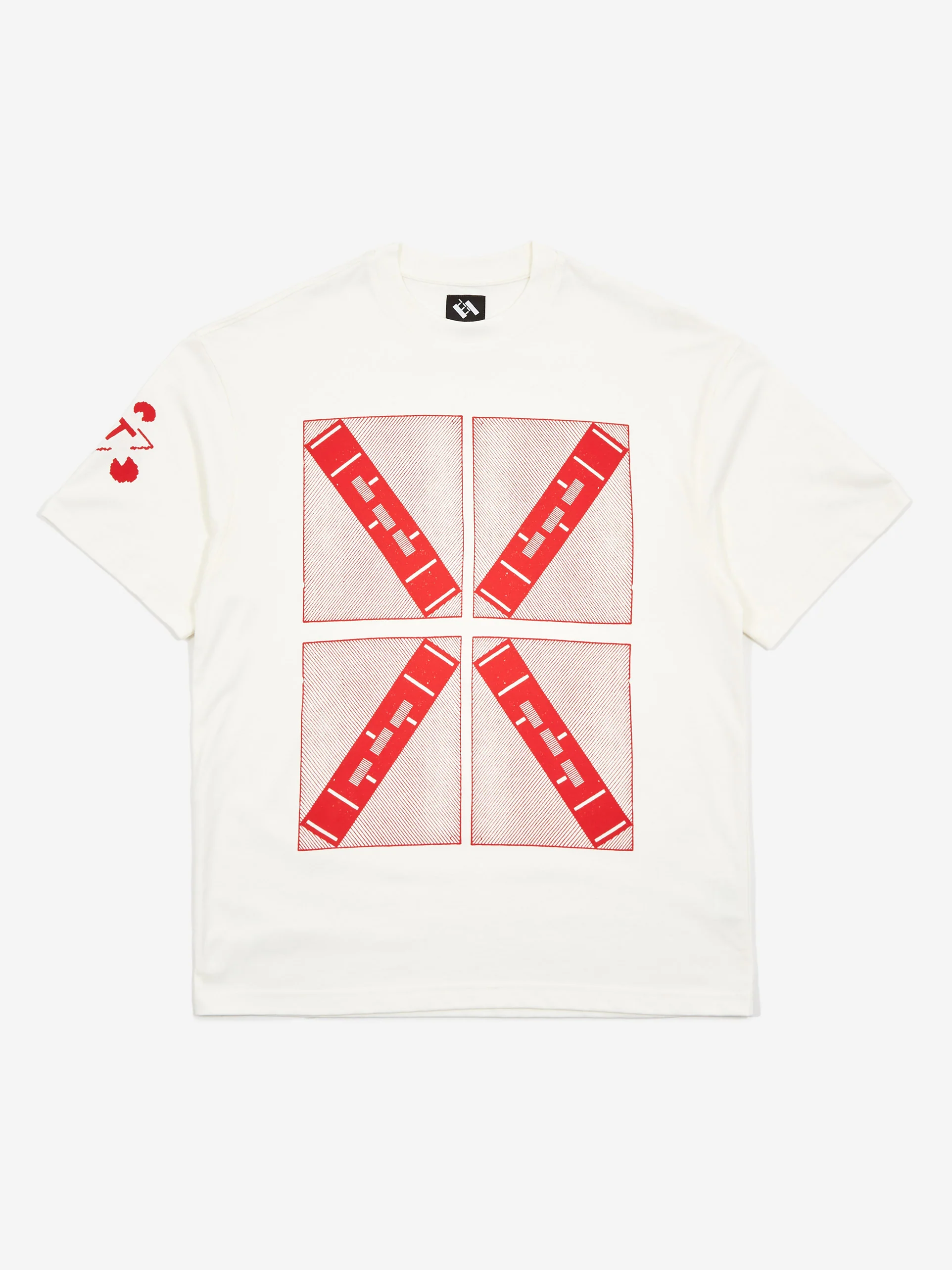The Trilogy Tapes 4 Boxes Cross T SS T-Shirt - White