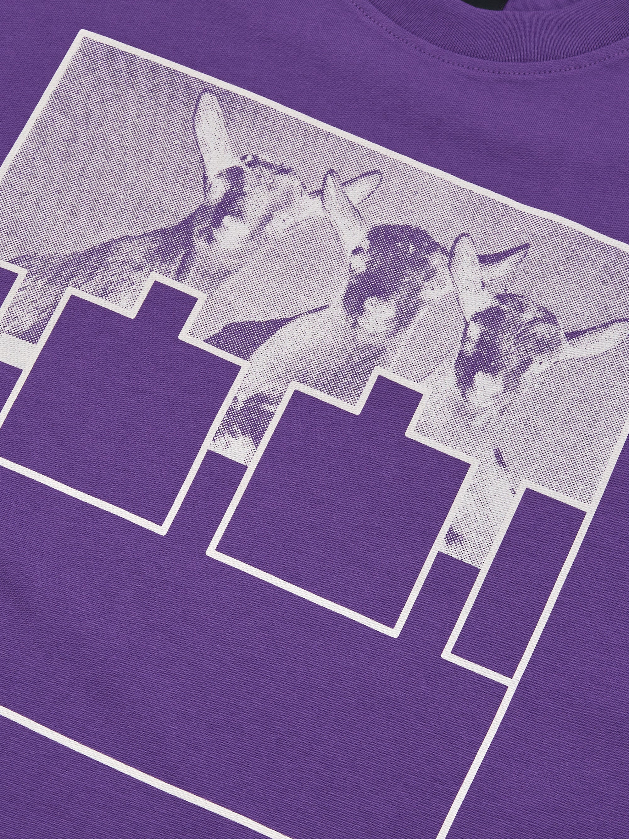 The Trilogy Tapes Goat Shortsleeve T-Shirt - Purple - Image 5