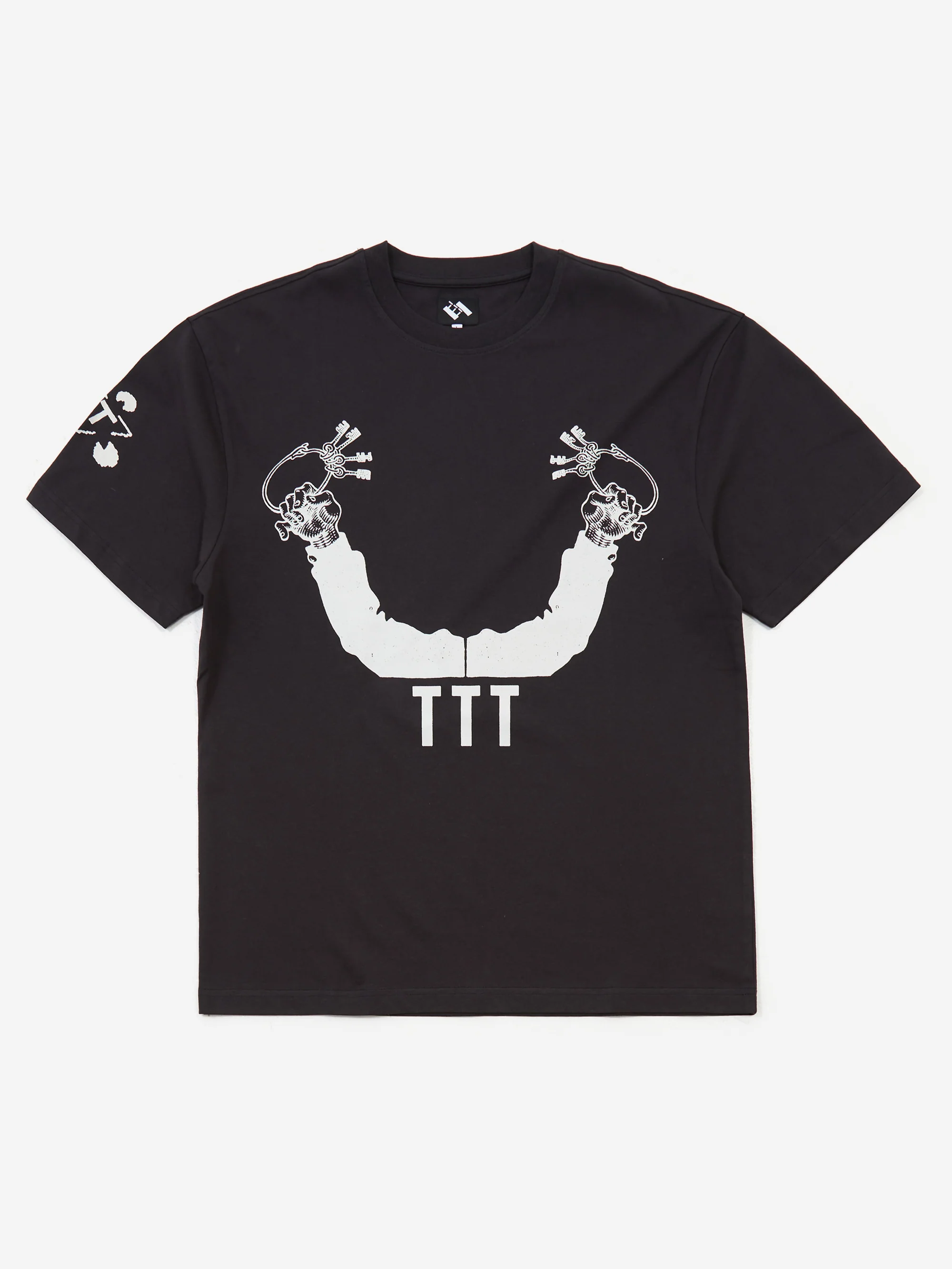 The Trilogy Tapes Keys T-Shirt - Black