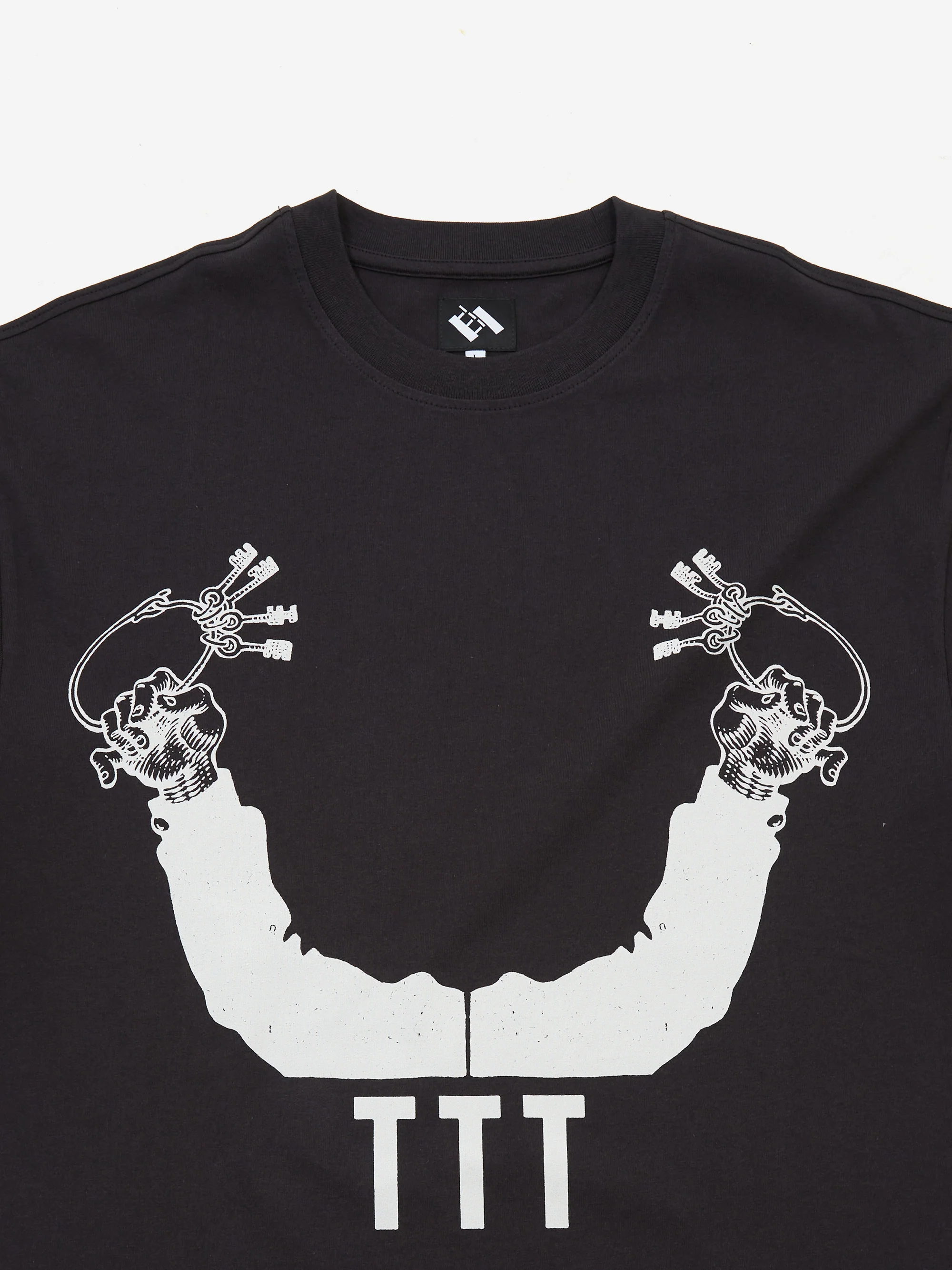 The Trilogy Tapes Keys T-Shirt - Black - Image 4