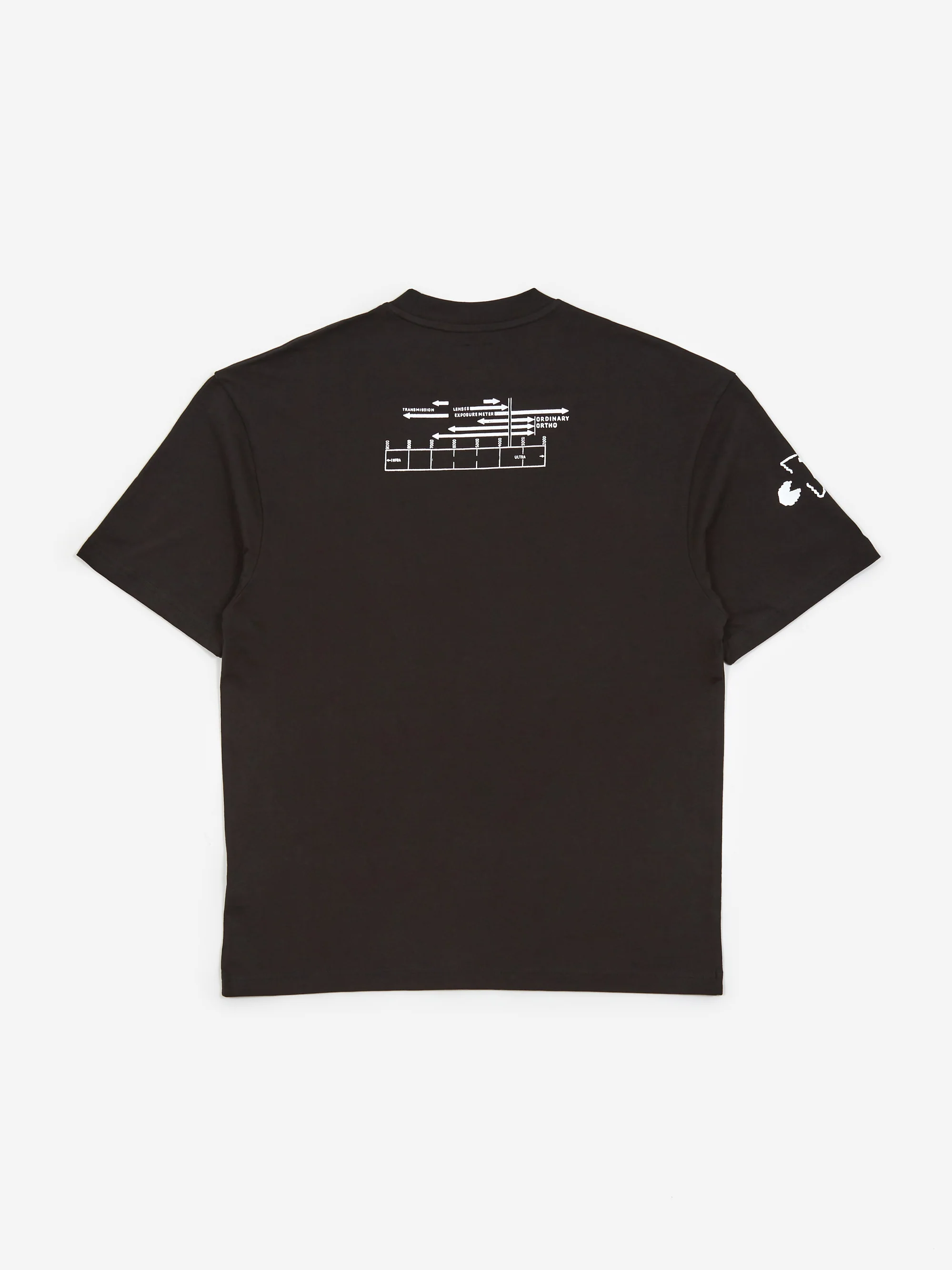 The Trilogy Tapes Limits Of Human Vision Shortsleeve T-Shirt - Black - Image 6