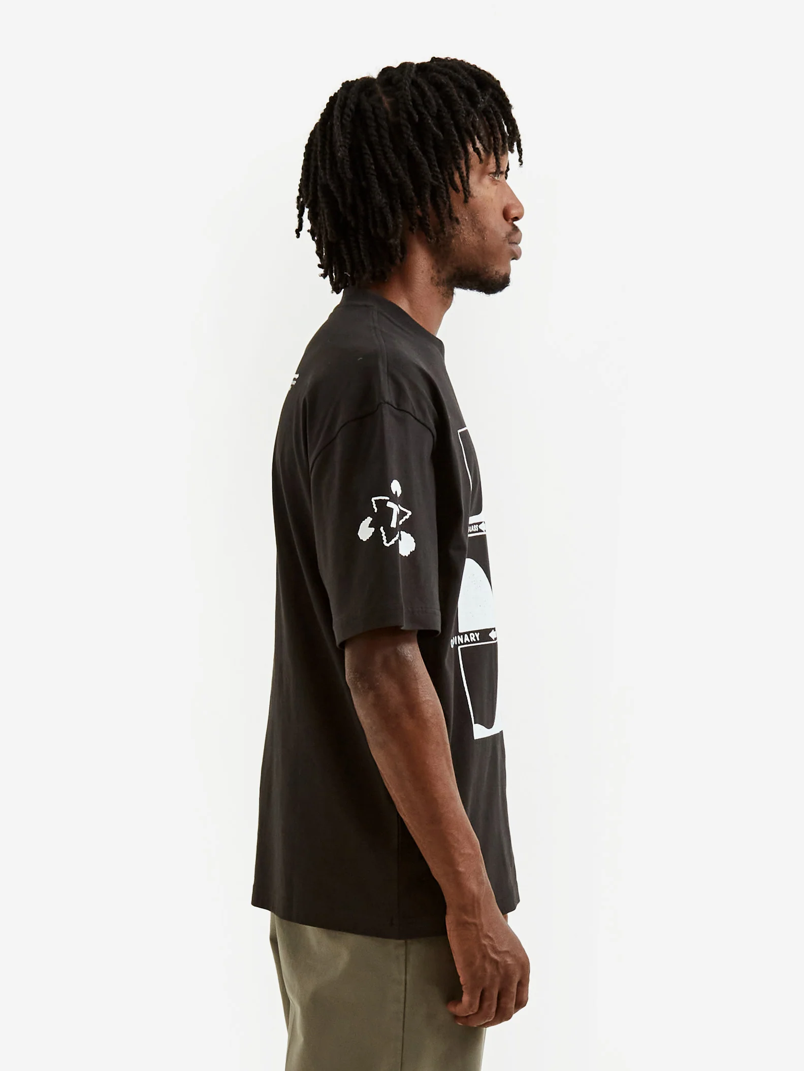 The Trilogy Tapes Limits Of Human Vision Shortsleeve T-Shirt - Black - Image 7