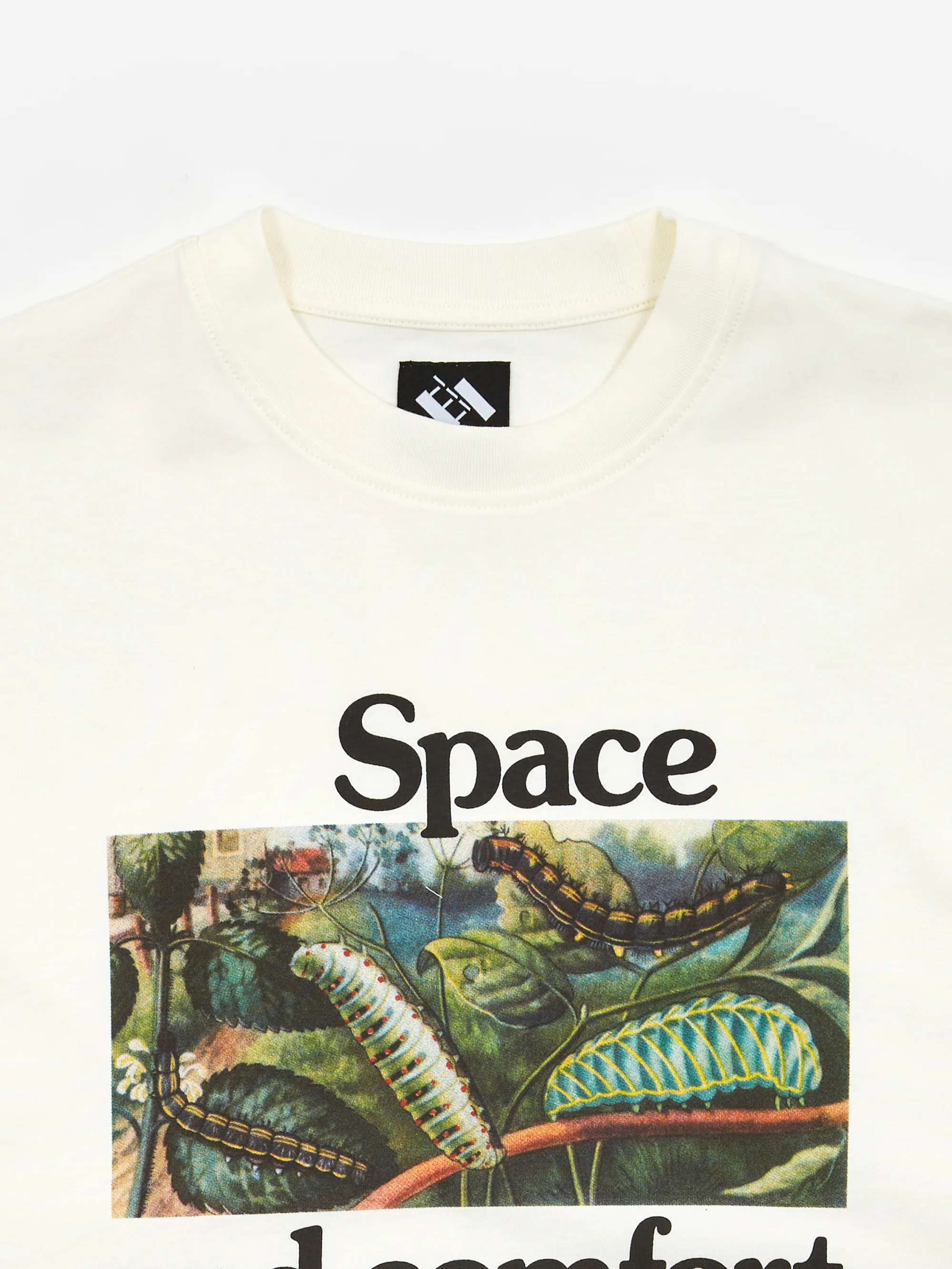 The Trilogy Tapes Space & Comfort Shortsleeve T-Shirt - White - Image 2