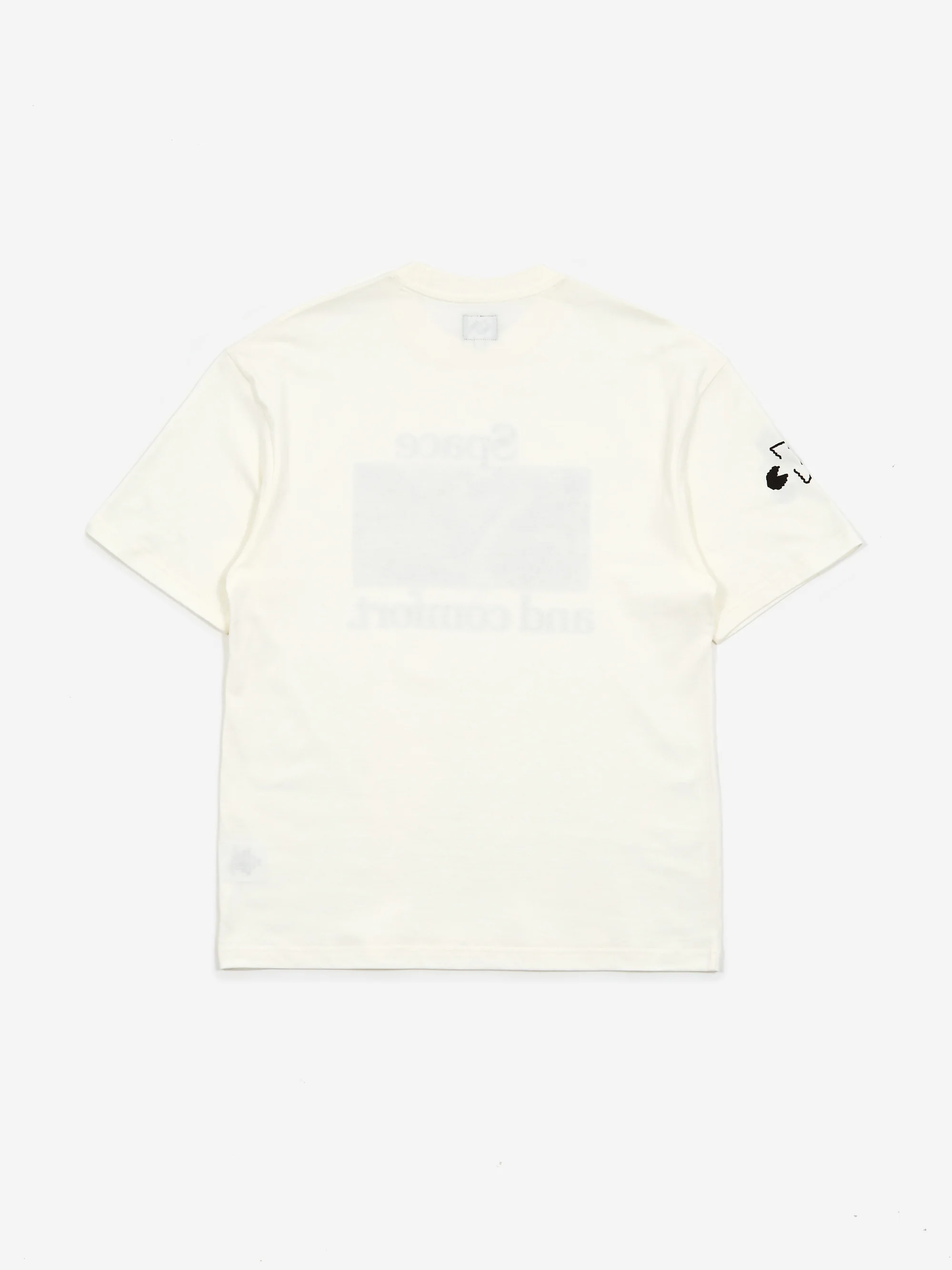 The Trilogy Tapes Space & Comfort Shortsleeve T-Shirt - White - Image 4