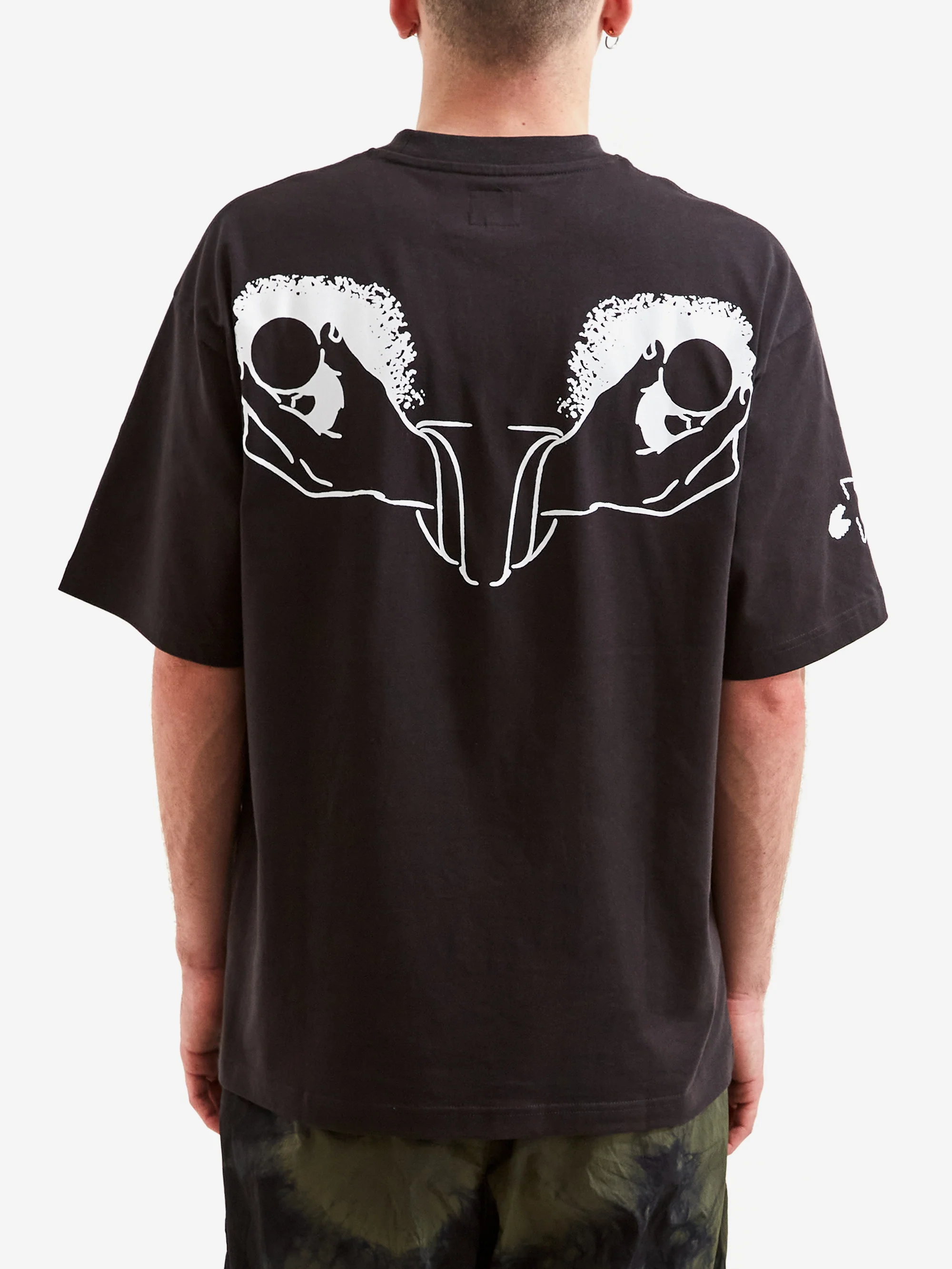 The Trilogy Tapes TTT Awkward Graph T-Shirt - Black - Image 6