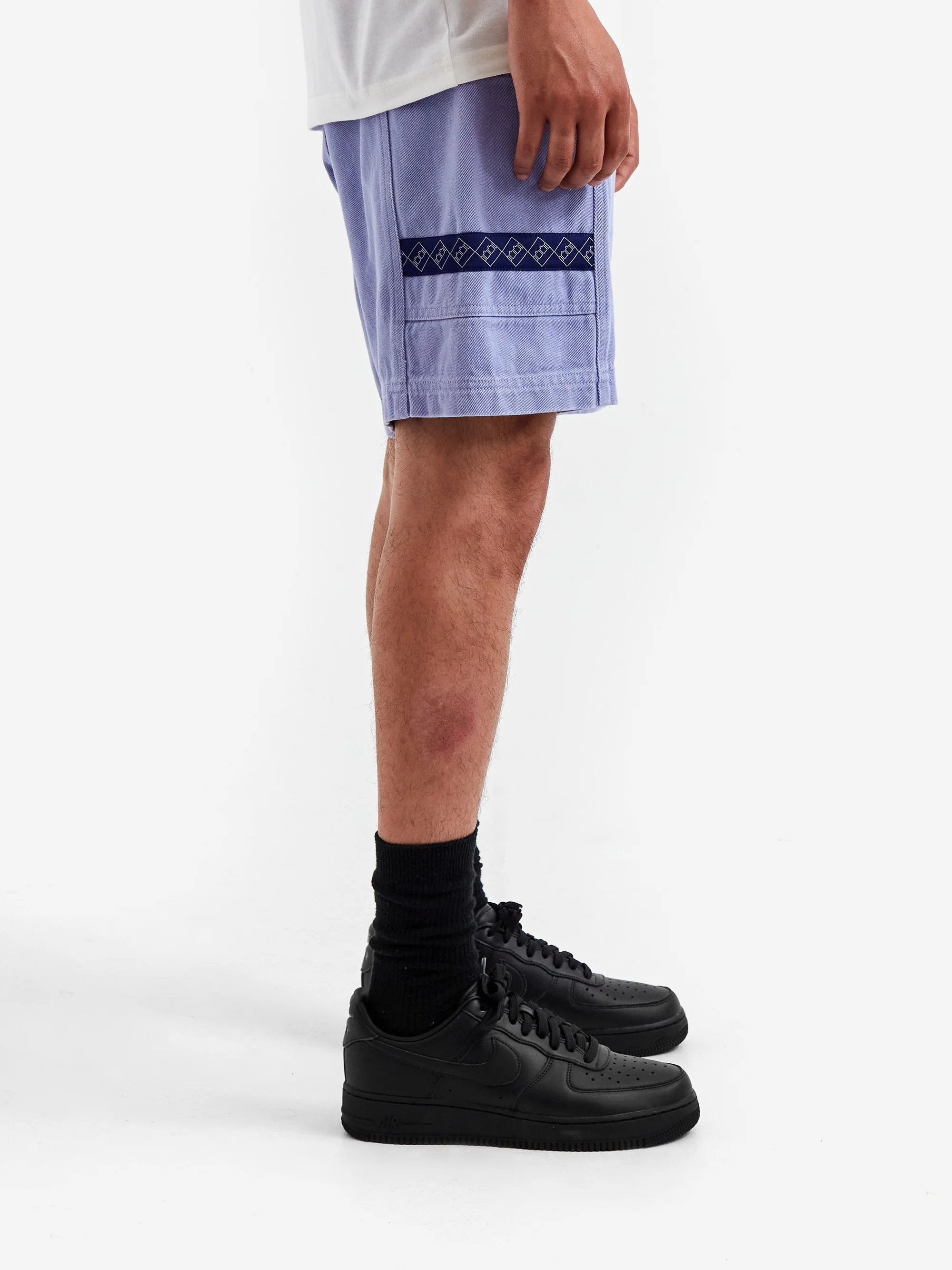 The Trilogy Tapes TTT Bleezy Set Shorts - Purple - Image 6