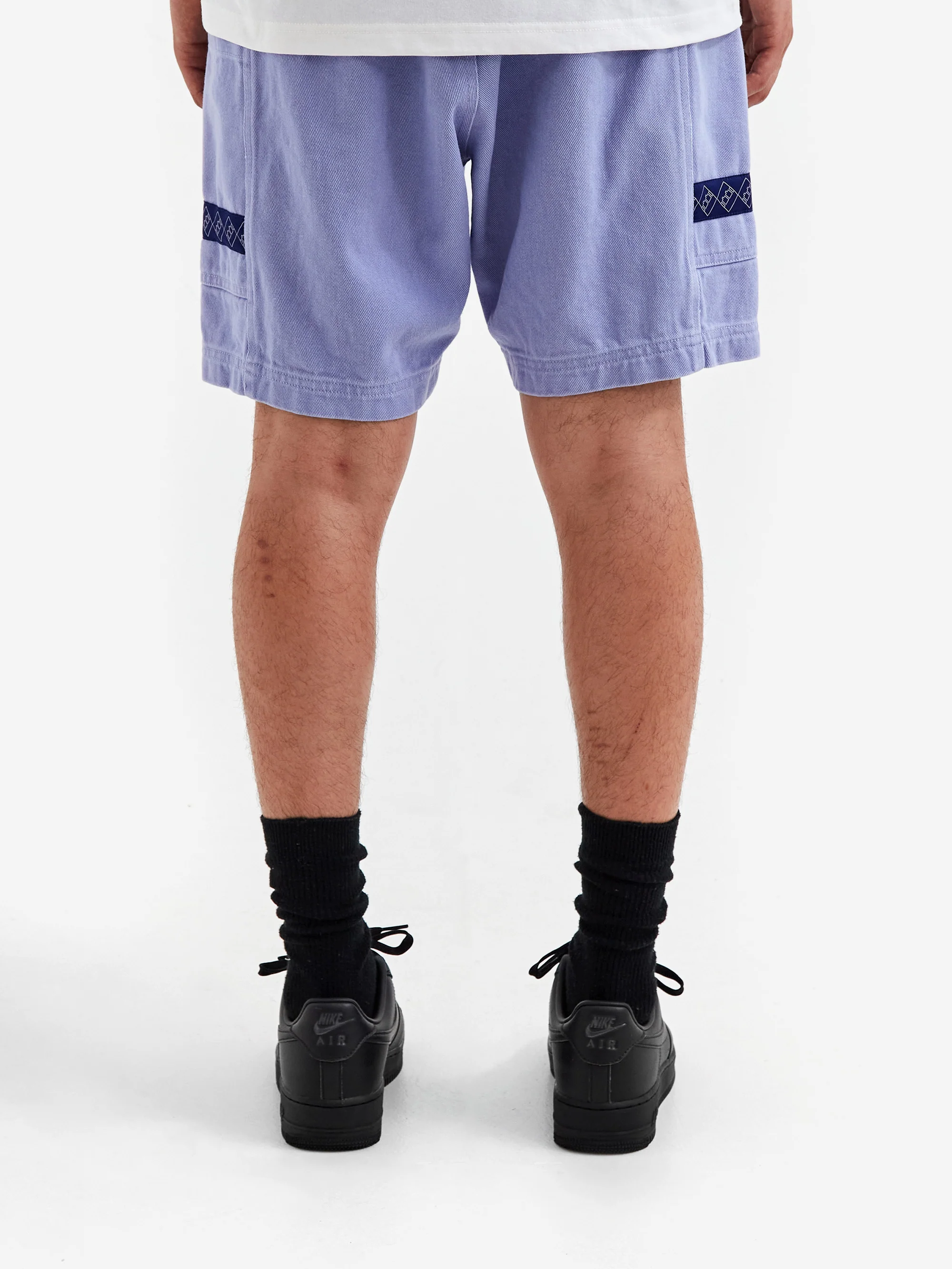 The Trilogy Tapes TTT Bleezy Set Shorts - Purple - Image 7