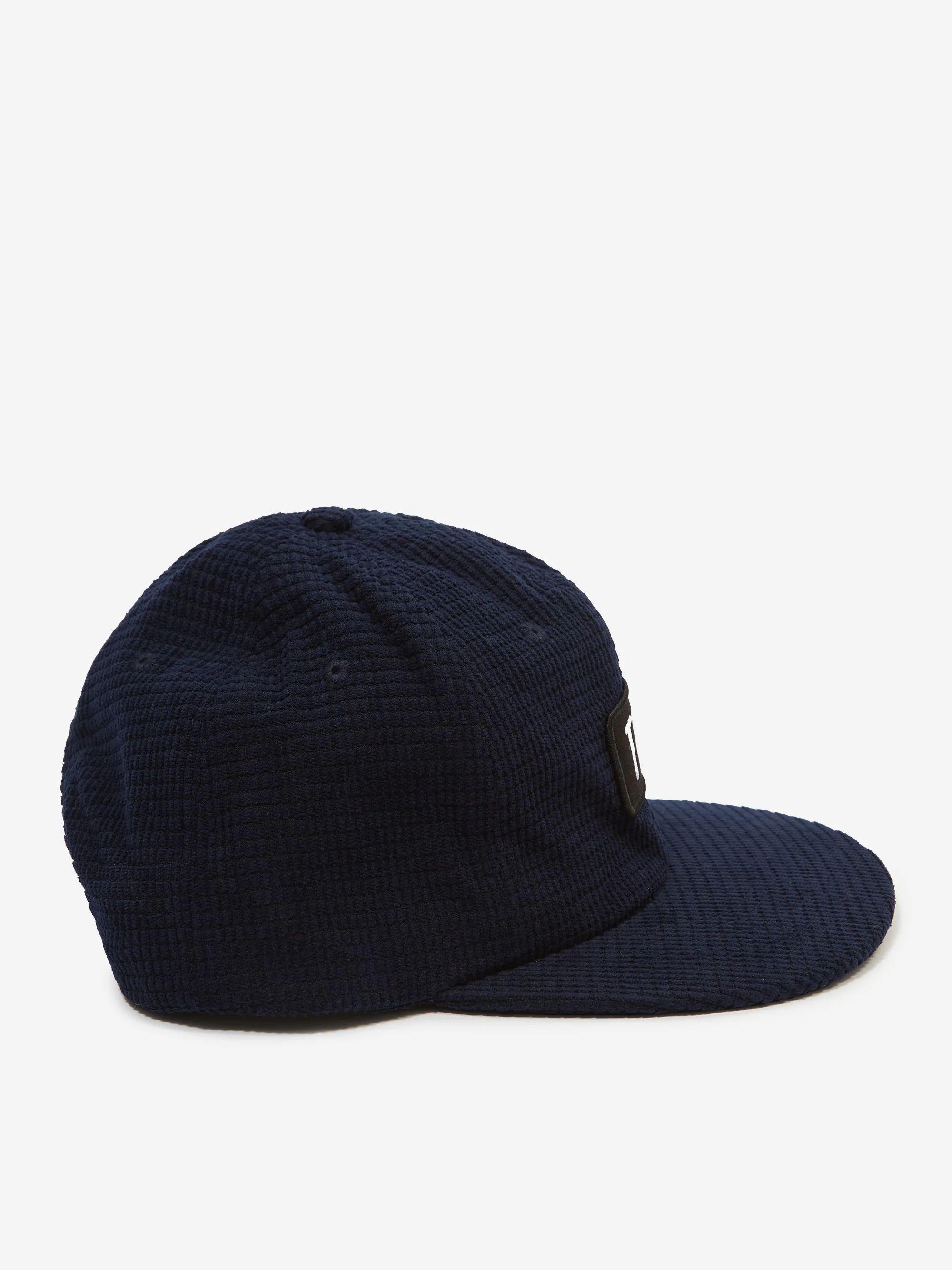 The Trilogy Tapes TTT Cord Cap - Navy - Image 3