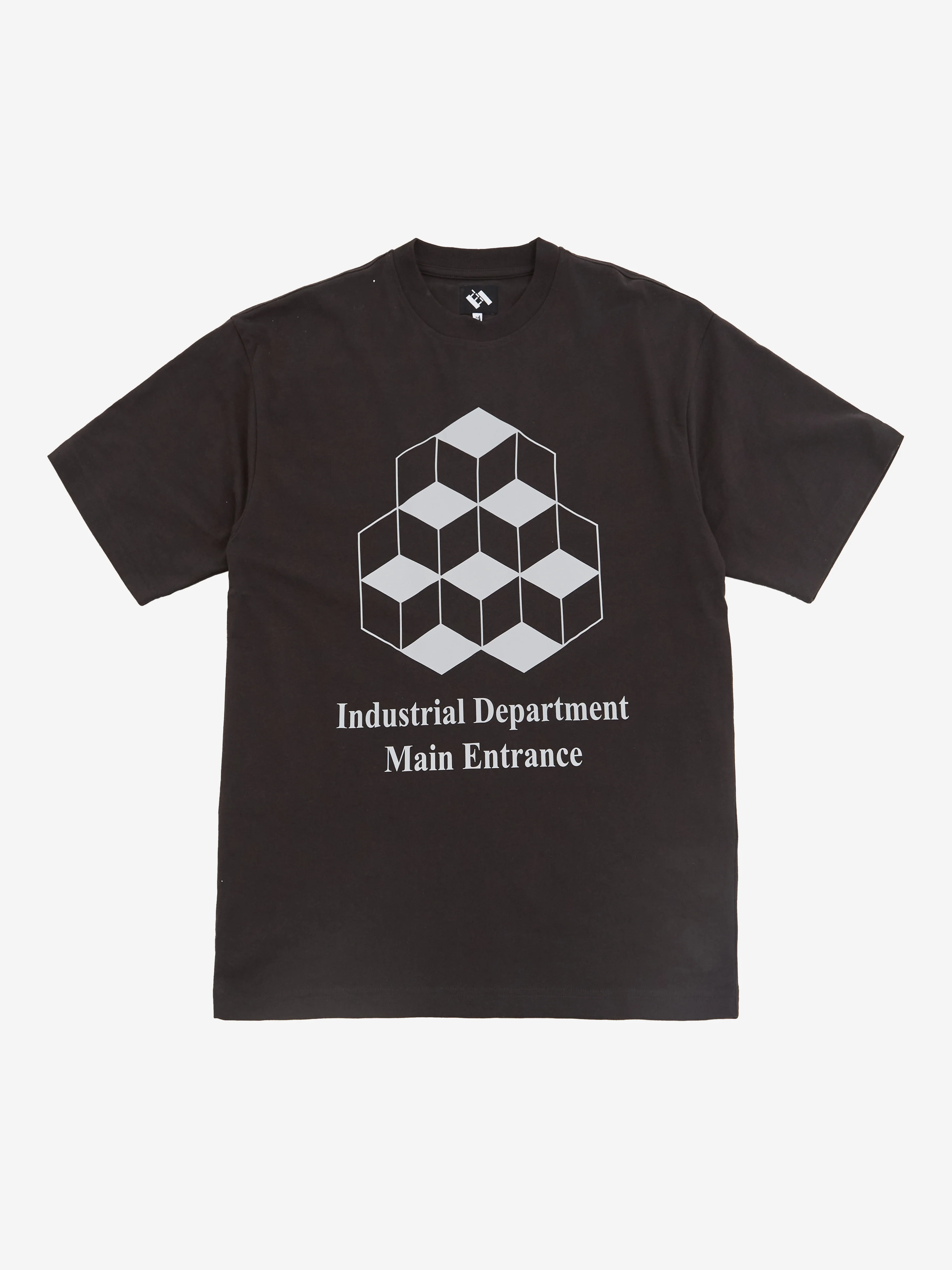 The Trilogy Tapes TTT Industrial Department T-Shirt - Black