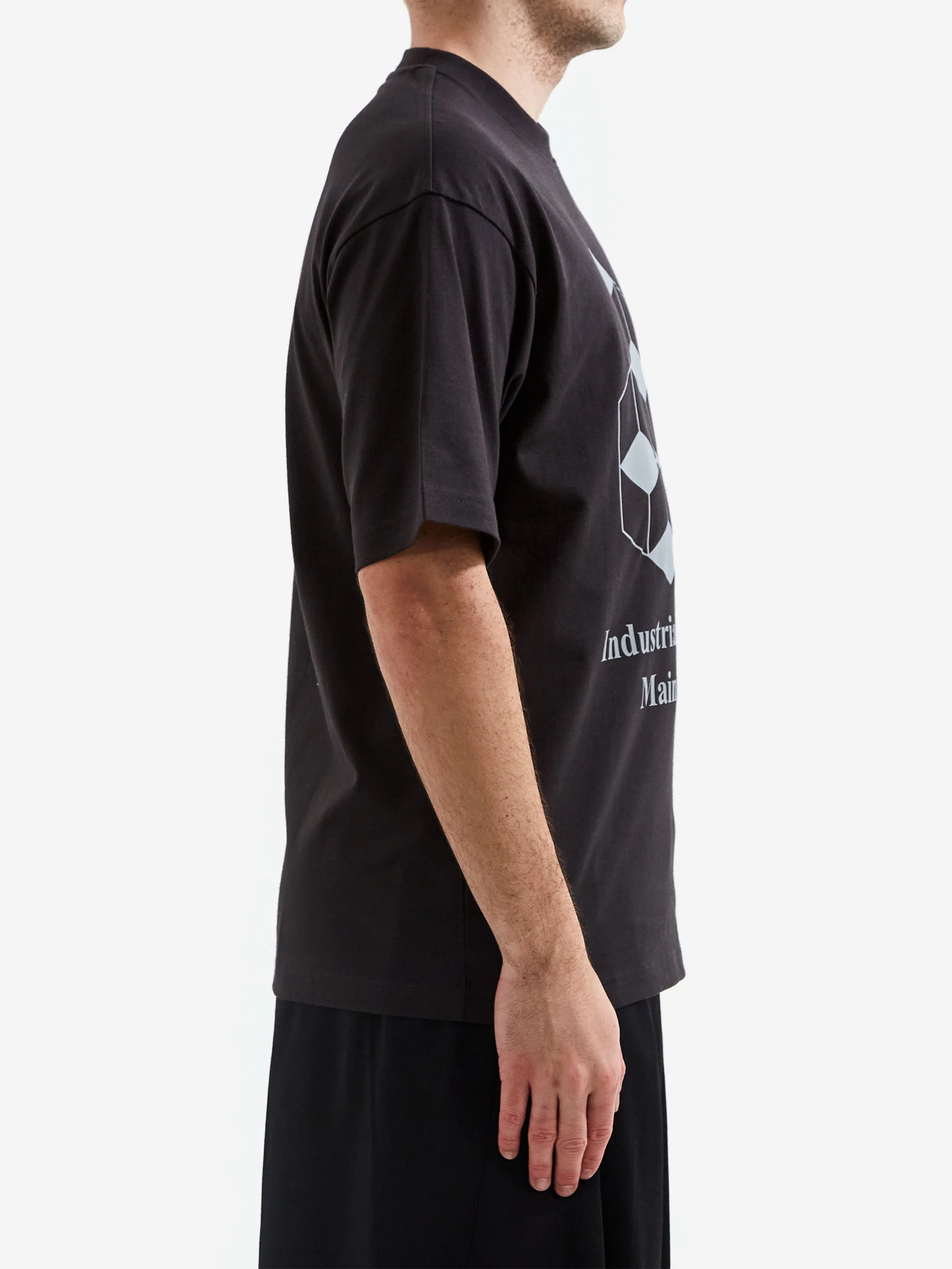 The Trilogy Tapes TTT Industrial Department T-Shirt - Black - Image 5