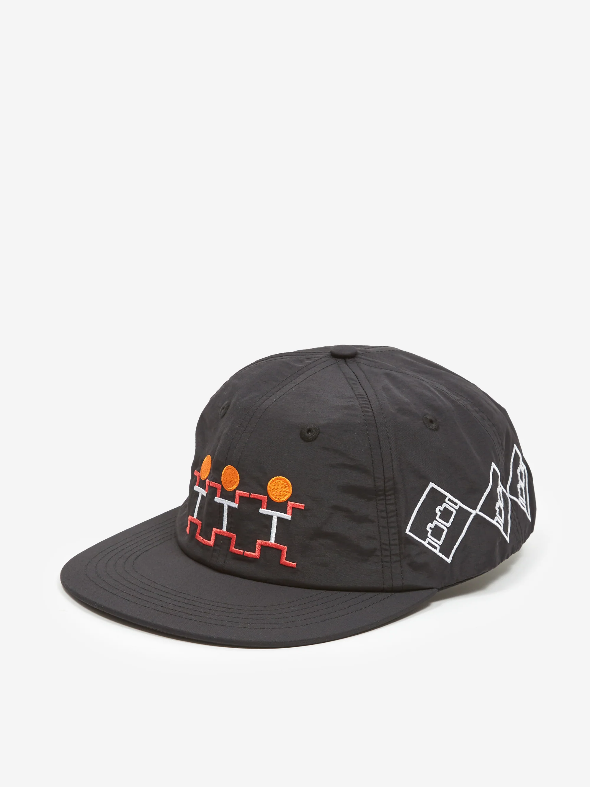 The Trilogy Tapes TTT Multi Logo Baseball Cap - Black
