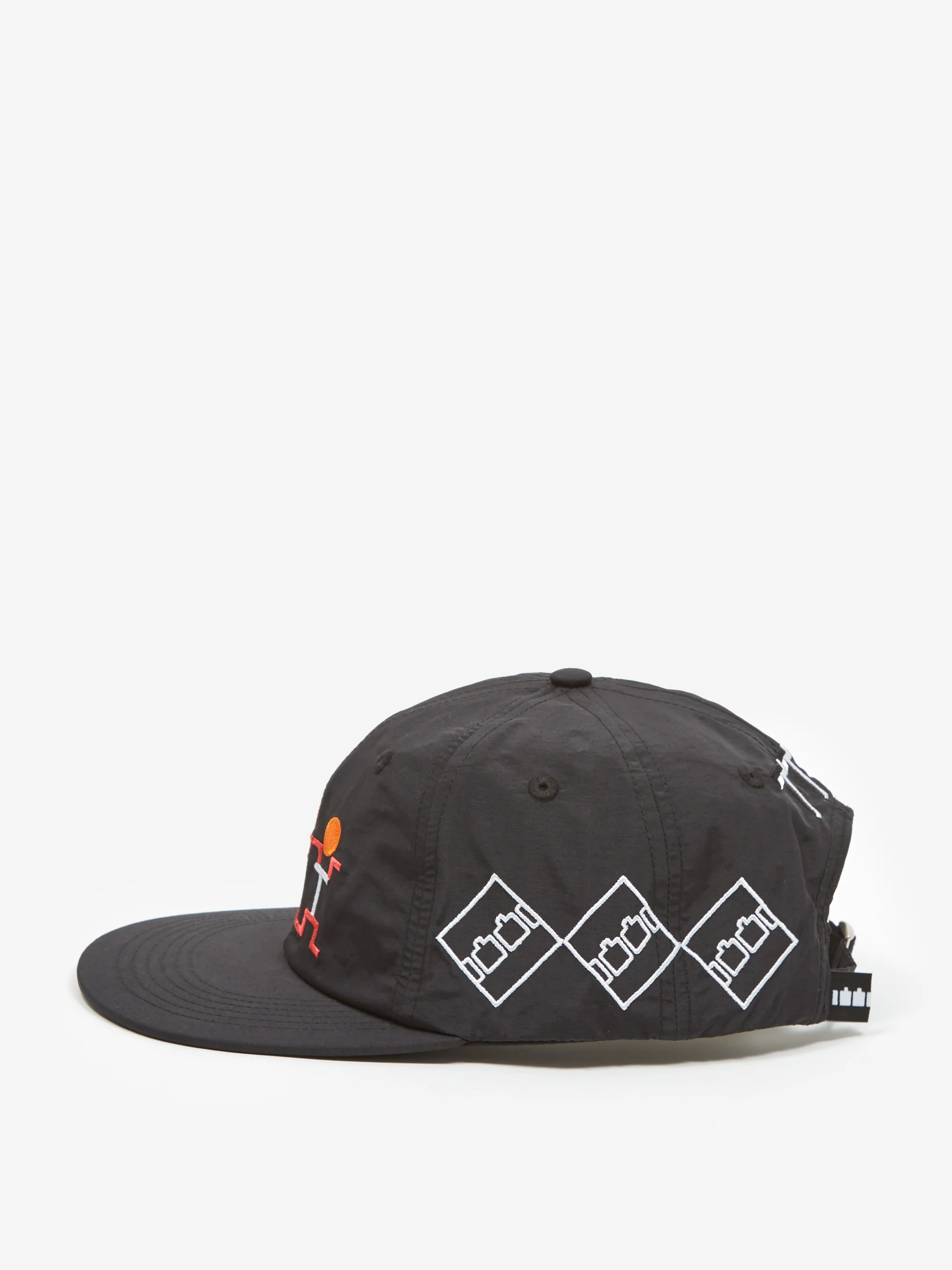 The Trilogy Tapes TTT Multi Logo Baseball Cap - Black - Image 4