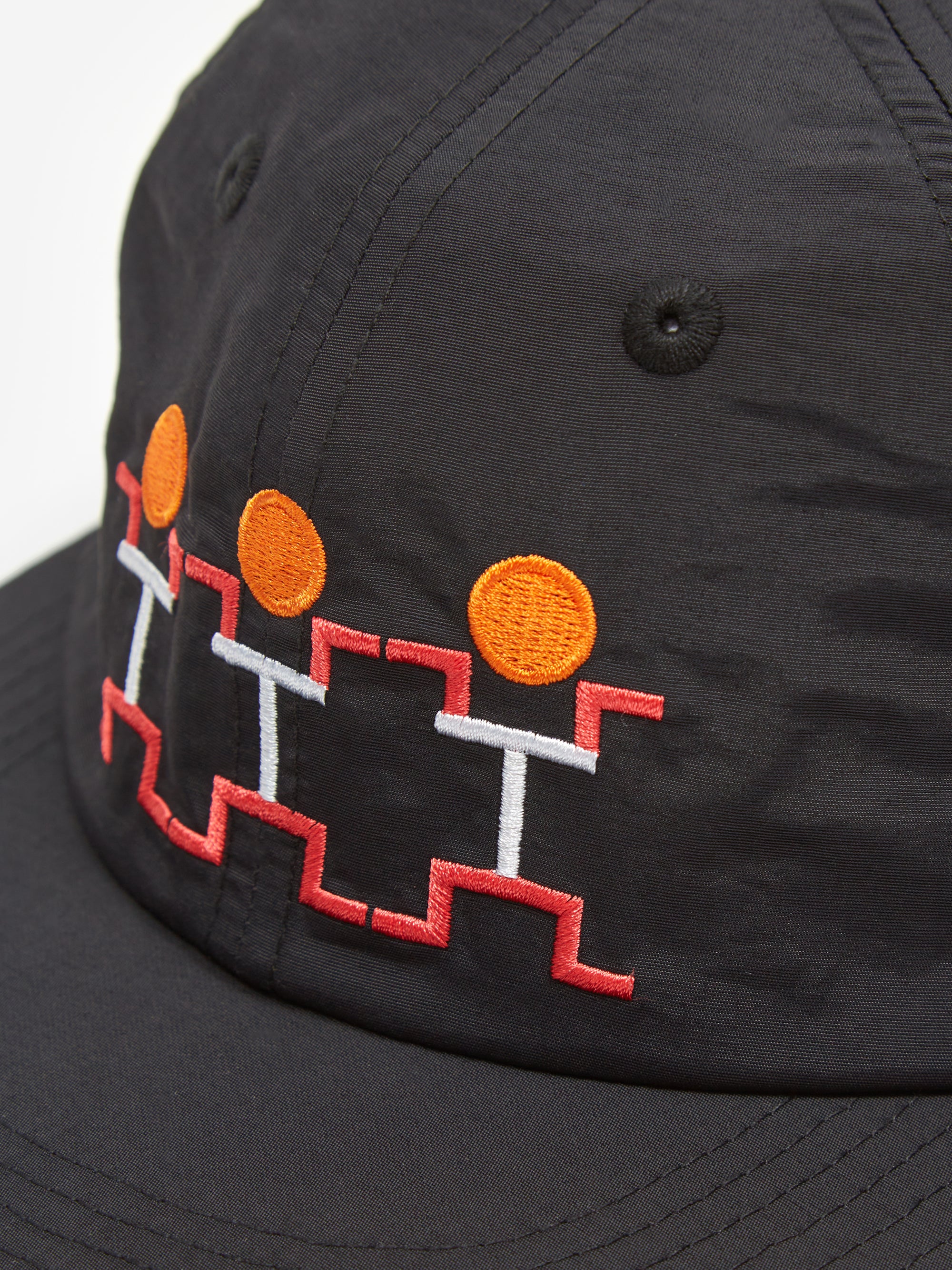 The Trilogy Tapes TTT Multi Logo Baseball Cap - Black - Image 8