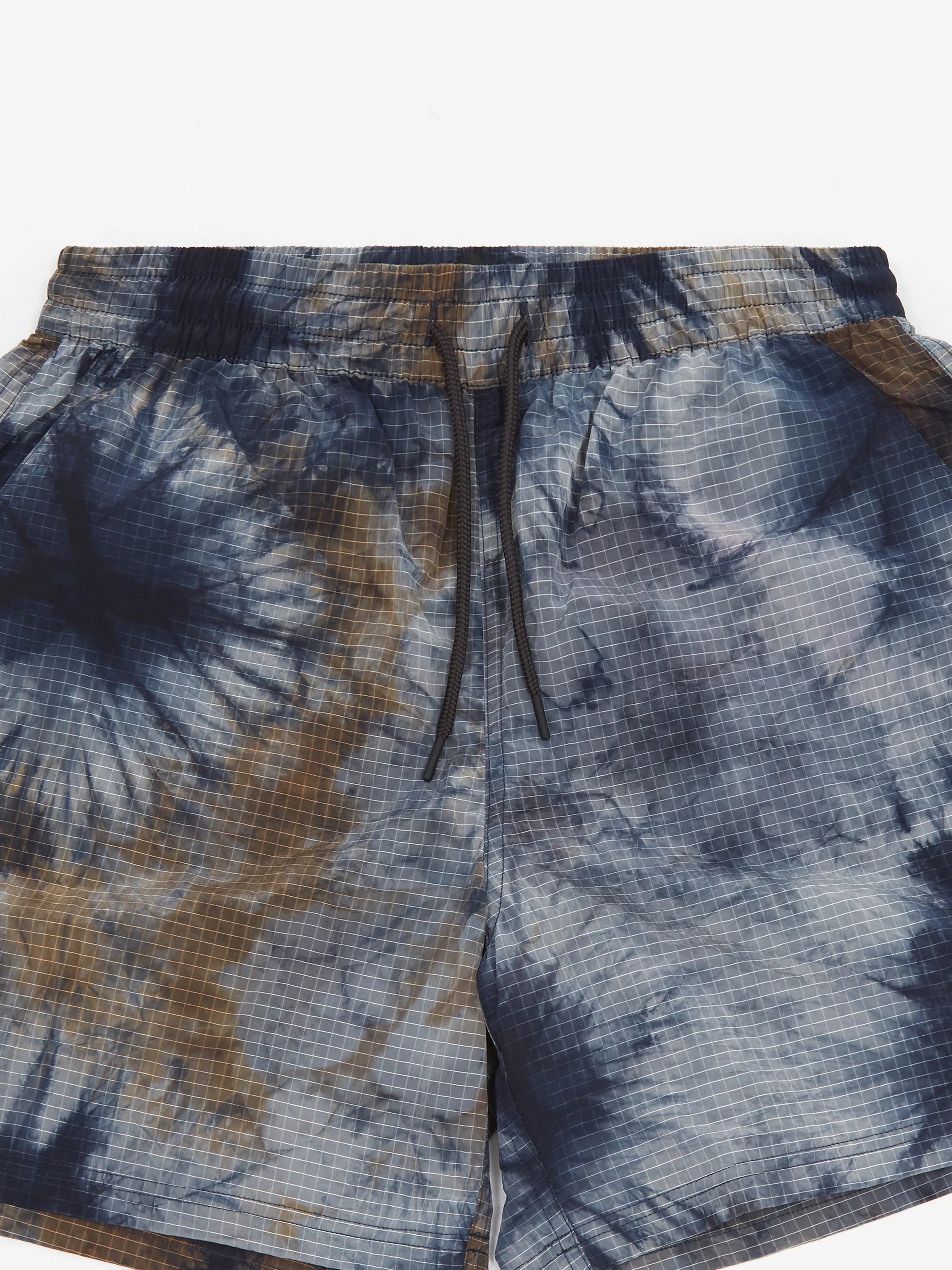 The Trilogy Tapes TTT Ripstop Shorts - Sea Smoke/Rust - Image 3
