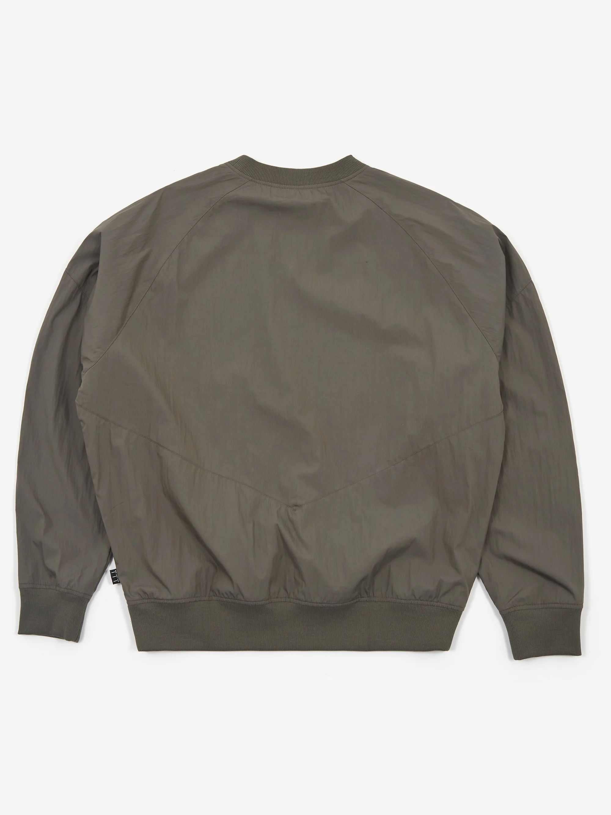 The Trilogy Tapes TTT Tech Fabric Sports Crew - Charcoal - Image 6