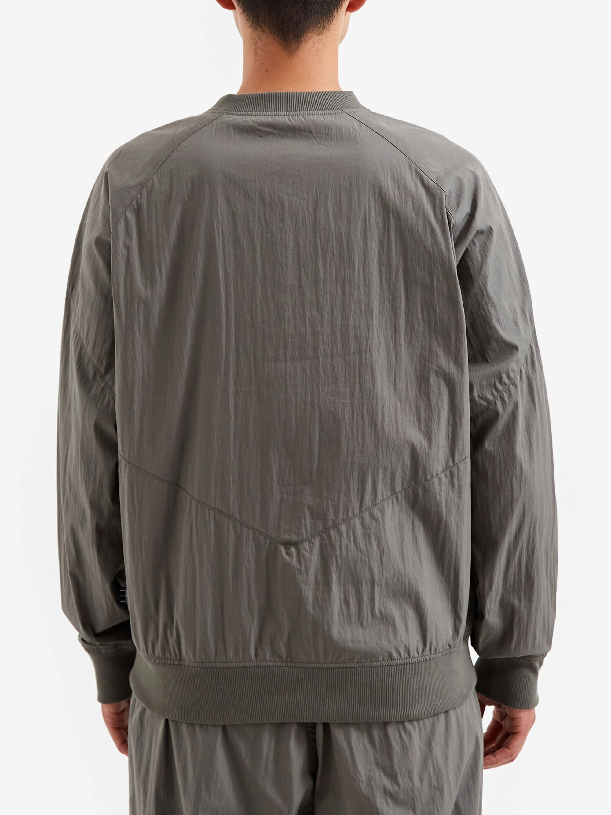 The Trilogy Tapes TTT Tech Fabric Sports Crew - Charcoal - Image 8