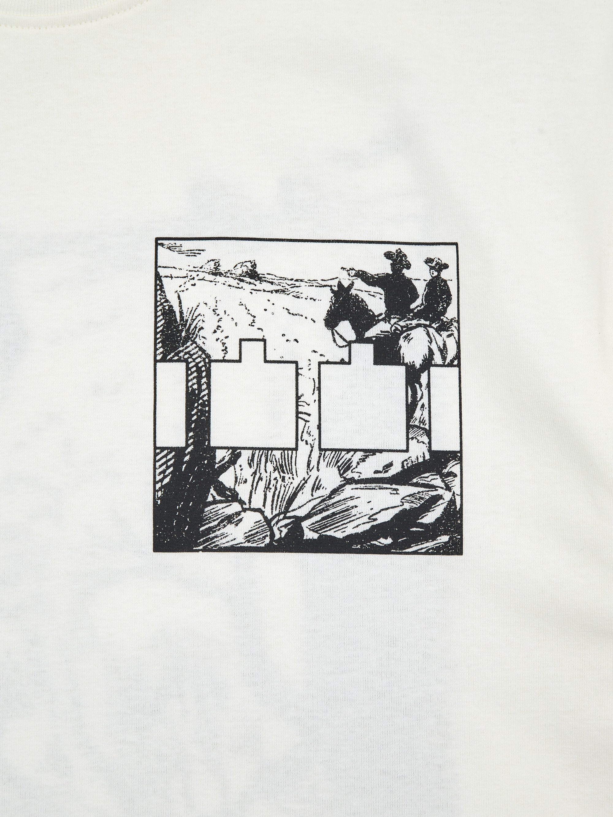 The Trilogy Tapes Two Dark Humps T-Shirt - White - Image 5