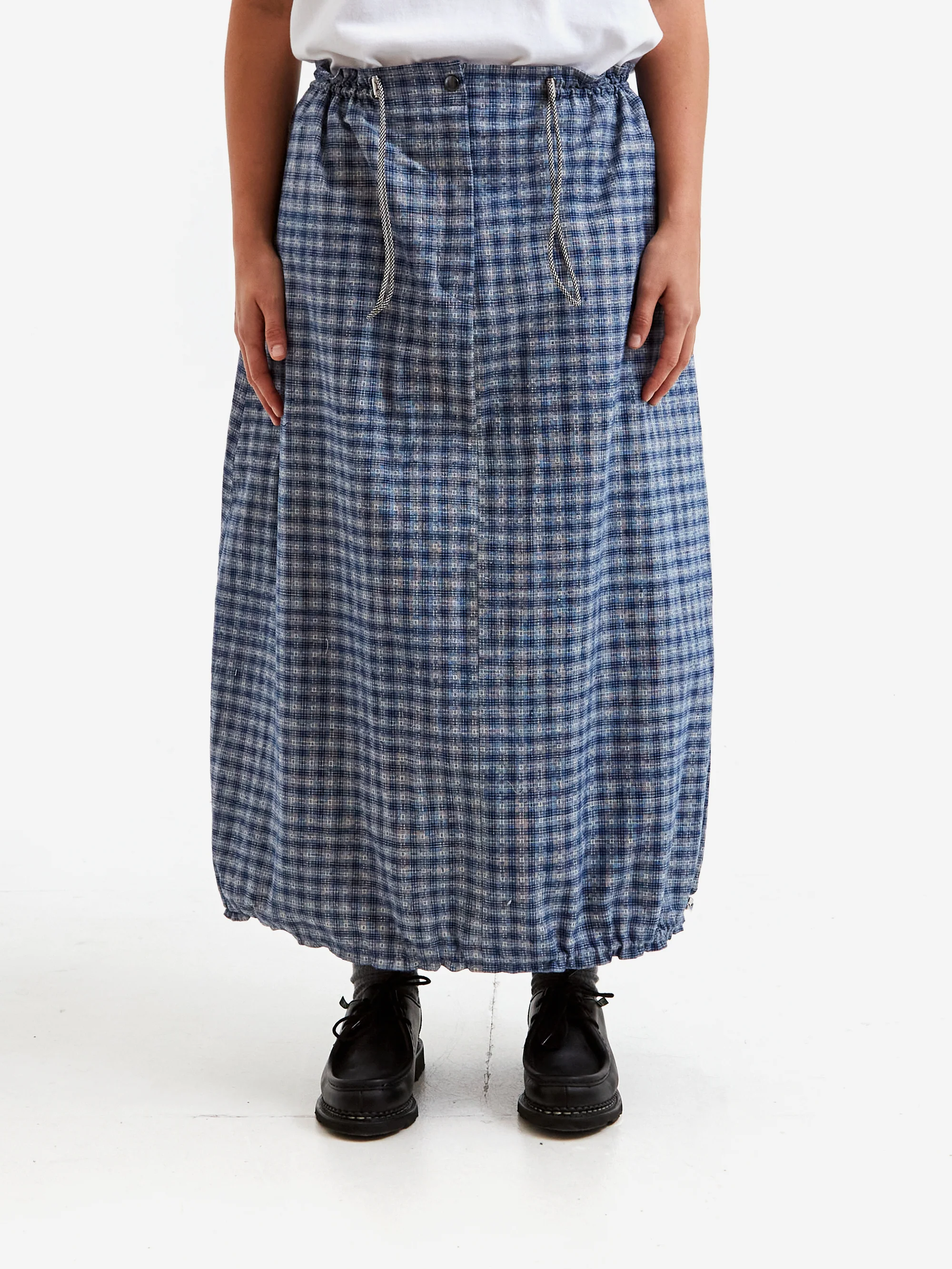 This Uniform Deadstock Vintage Skirt - Blue/White