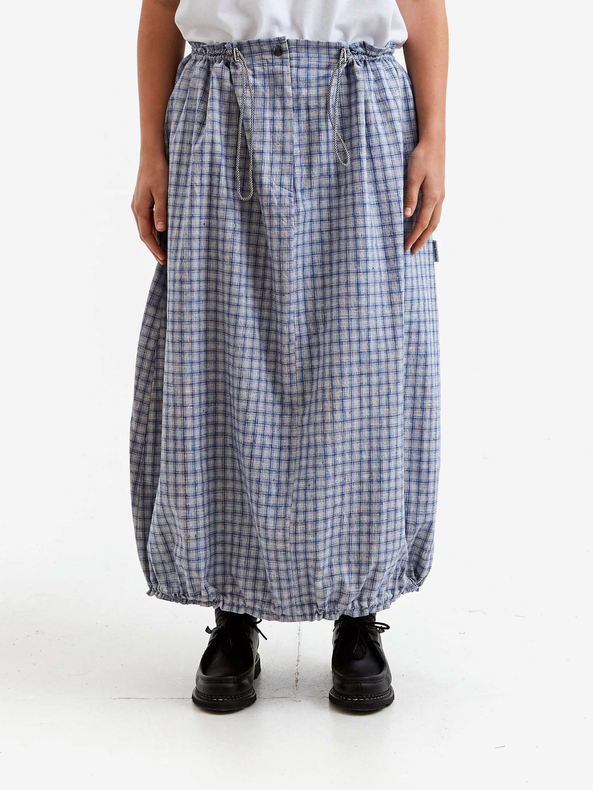 This Uniform Deadstock Vintage Skirt - White/Blue