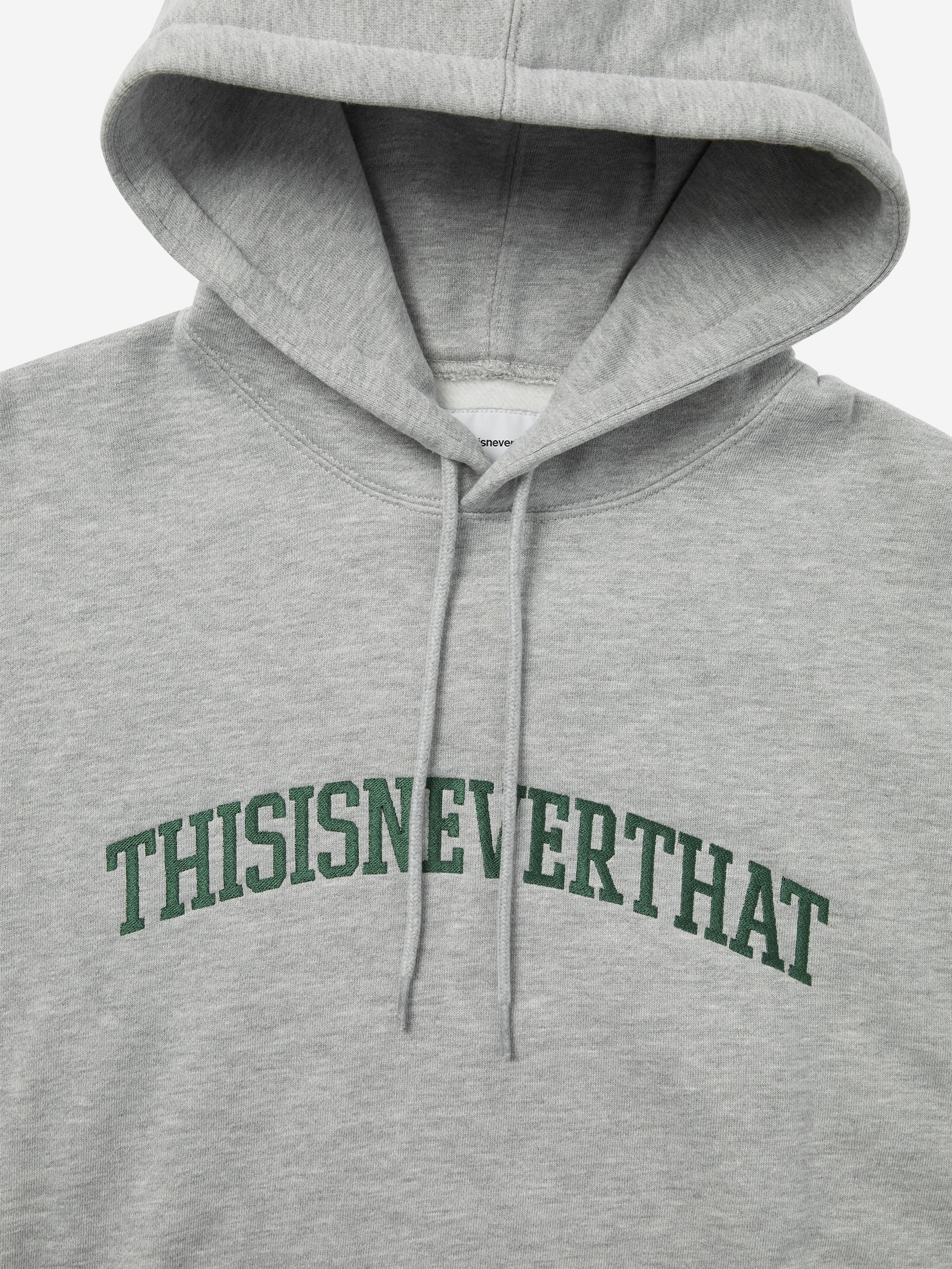 thisisneverthat Arch-Logo Hoodie - Grey Heather - Image 2