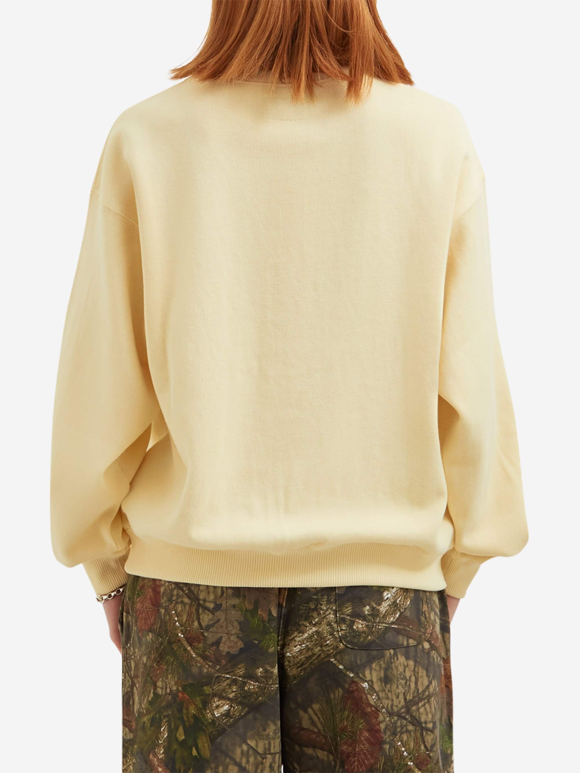 thisisneverthat Basic Note Crewneck - Lemon - Image 3