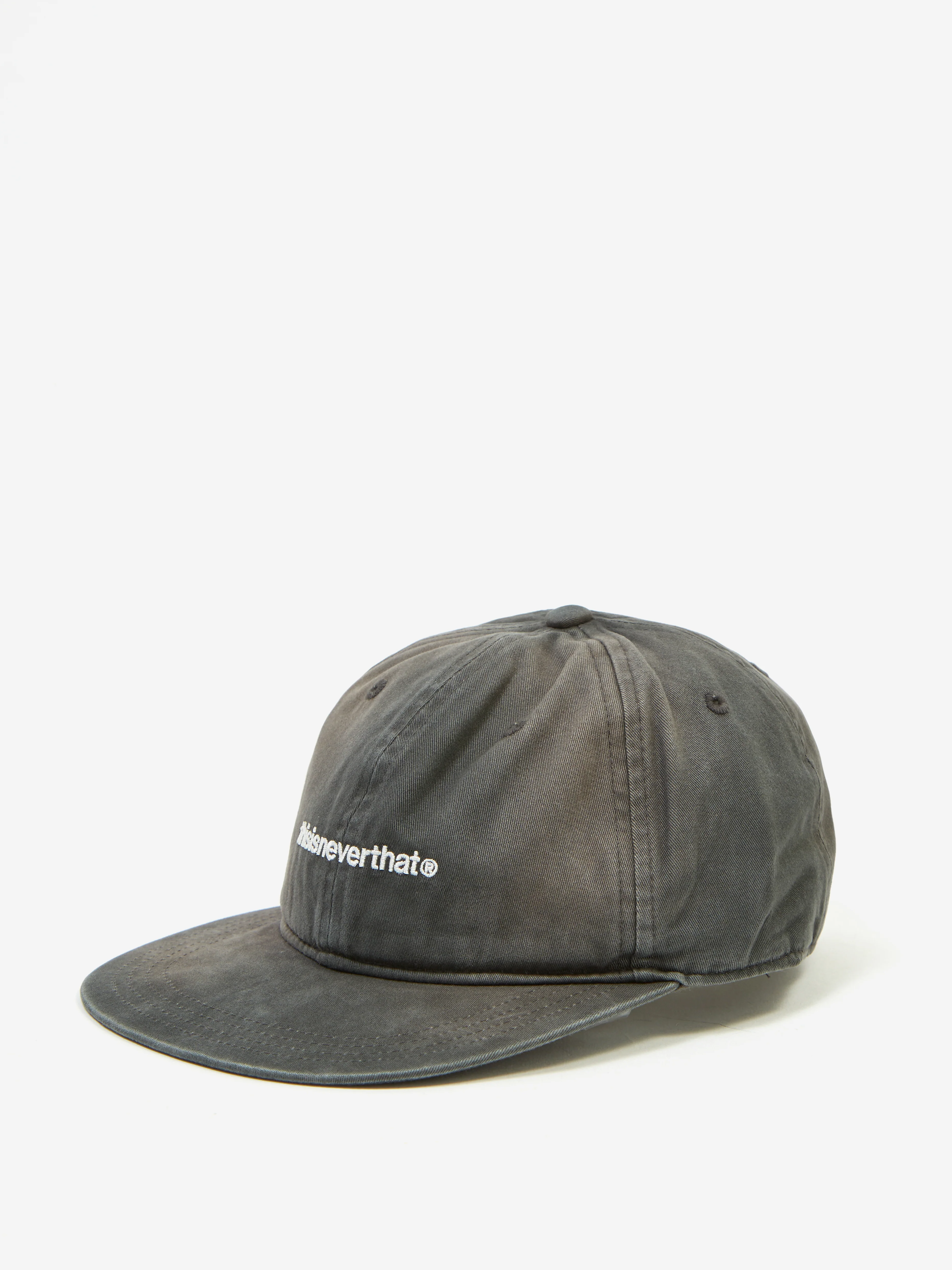 thisisneverthat Bleached T-Logo Cap - Charcoal