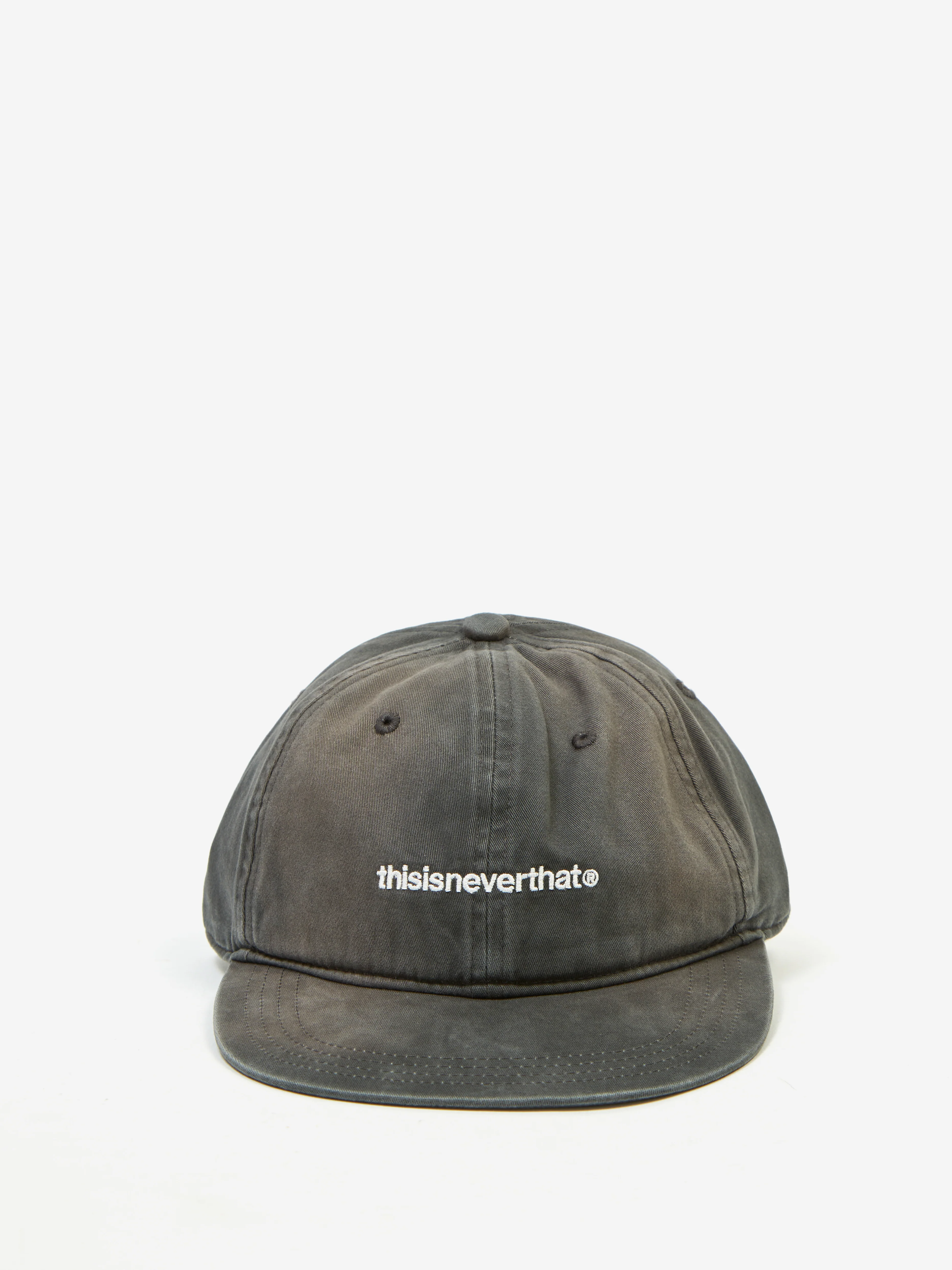thisisneverthat Bleached T-Logo Cap - Charcoal - Image 2