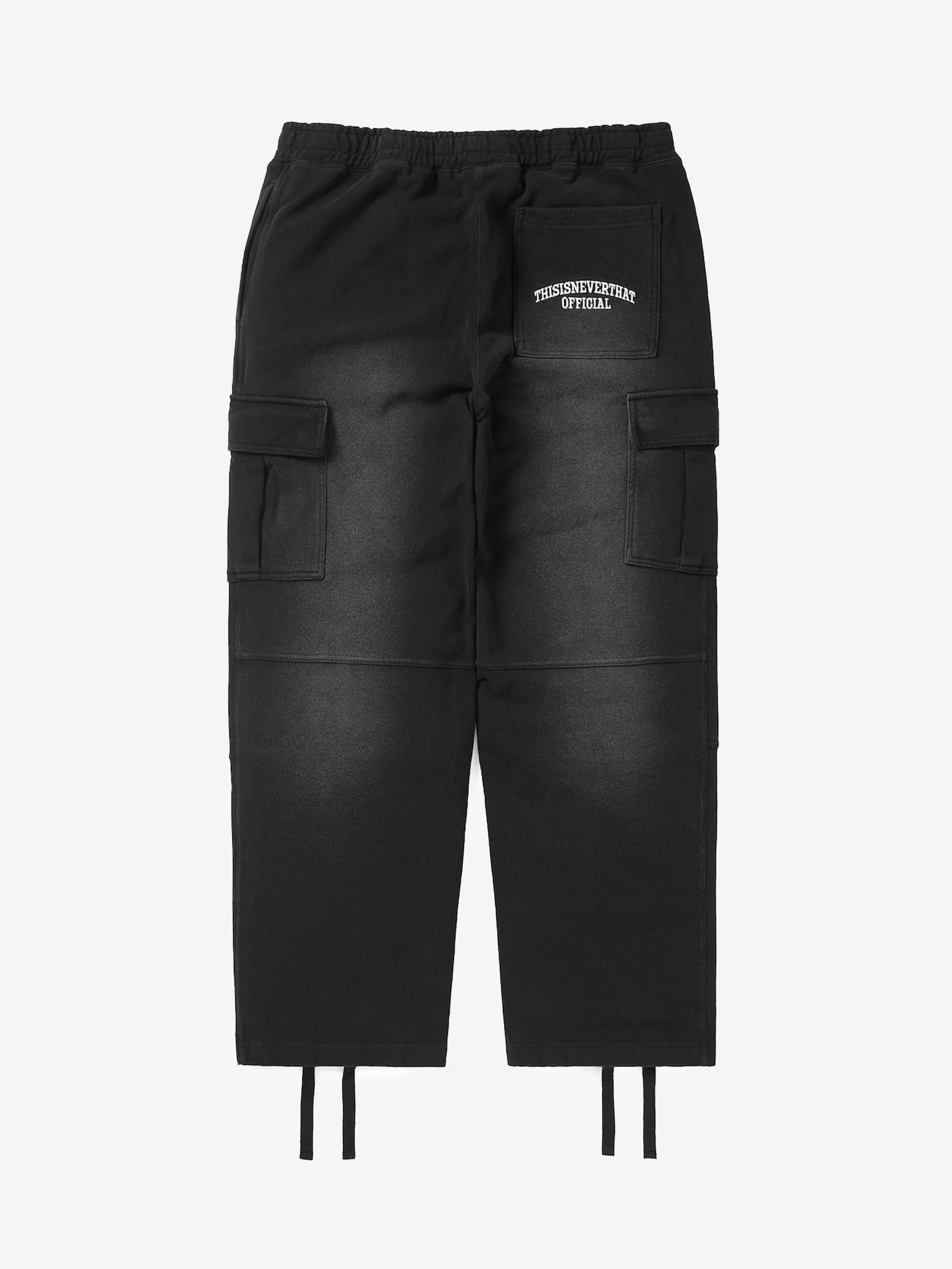 thisisneverthat Cargo Sweatpant - Black - Image 3