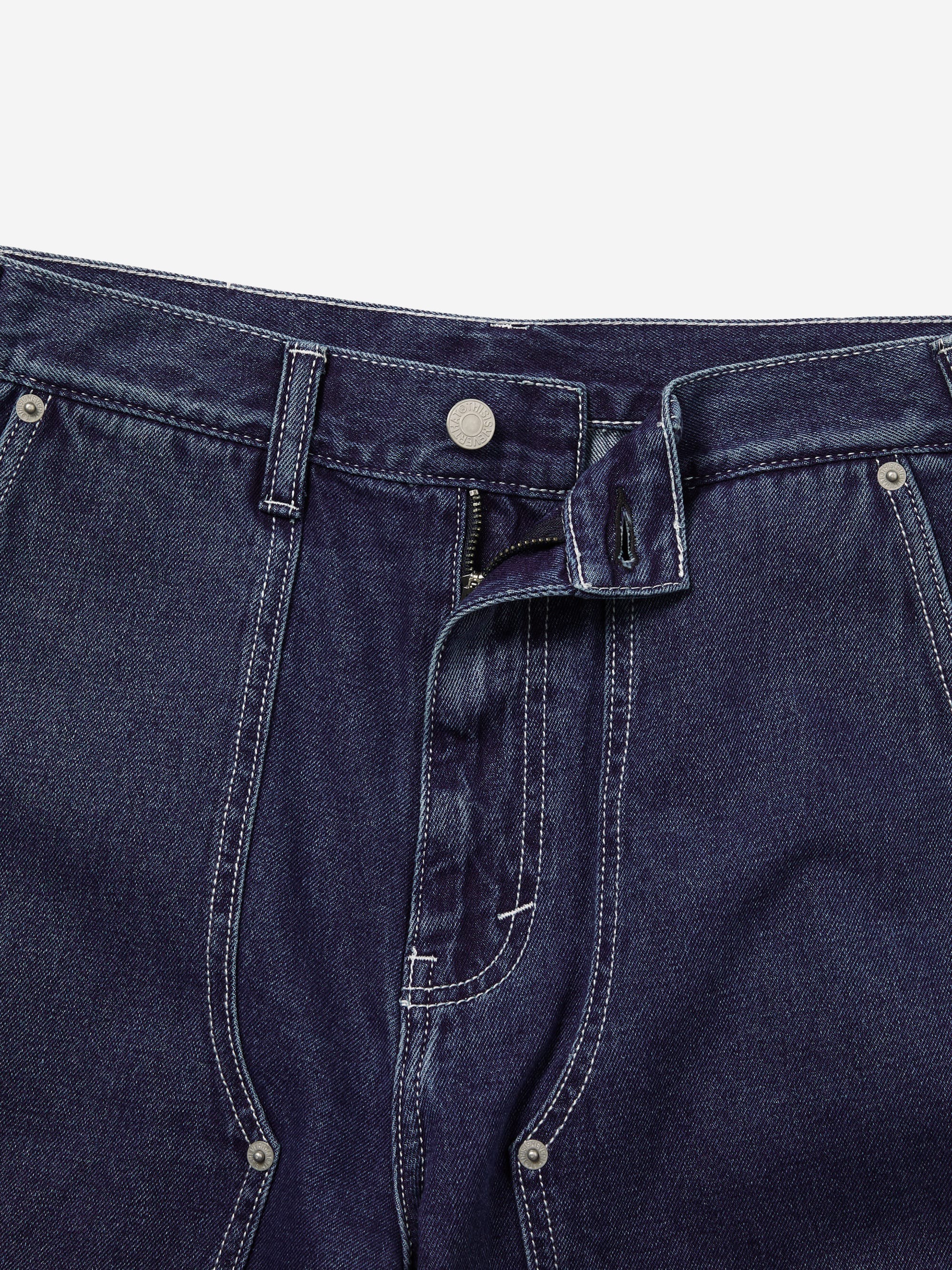 thisisneverthat Denim Carpenter Short - Blue - Image 2