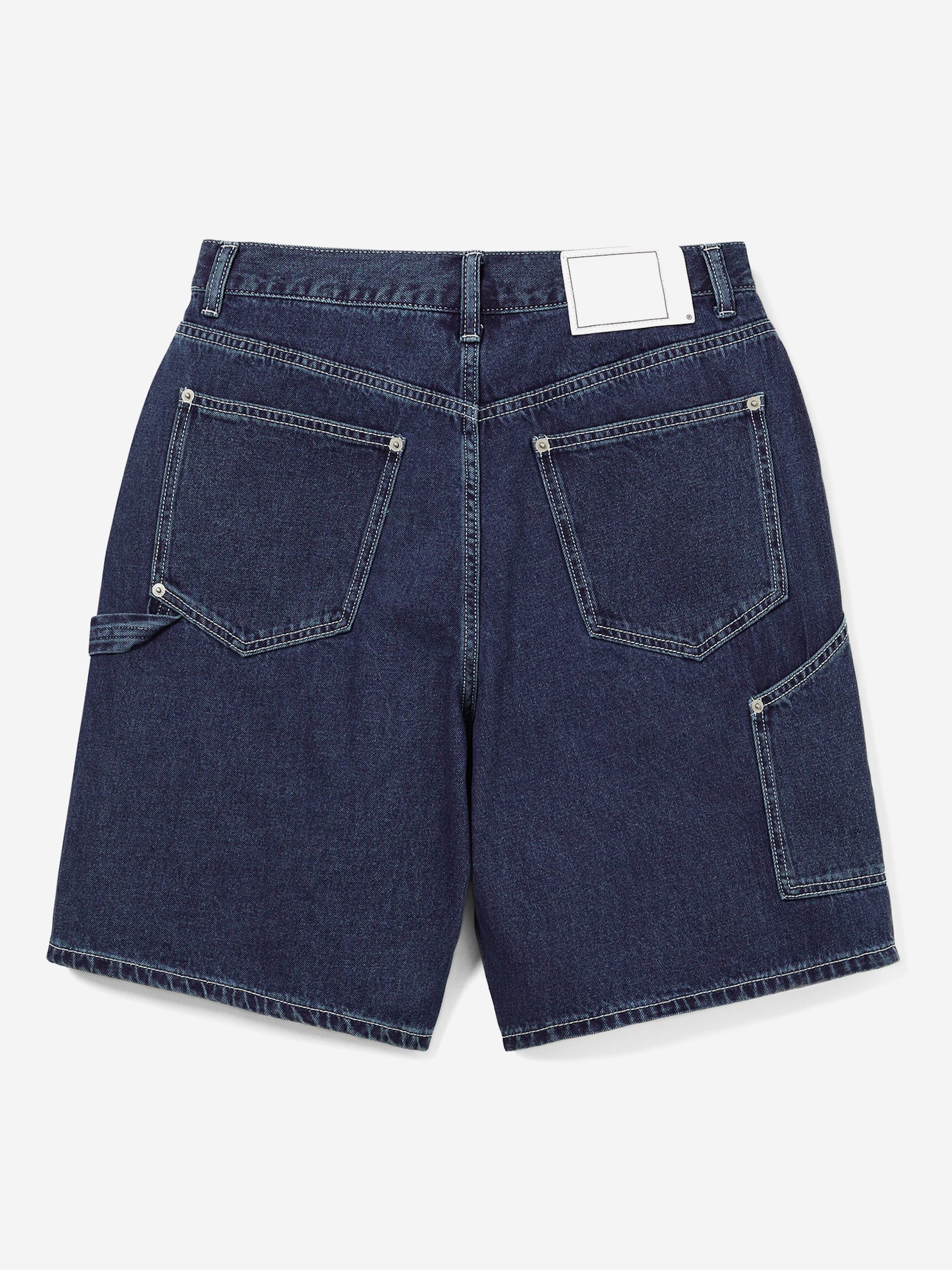 thisisneverthat Denim Carpenter Short - Blue - Image 4